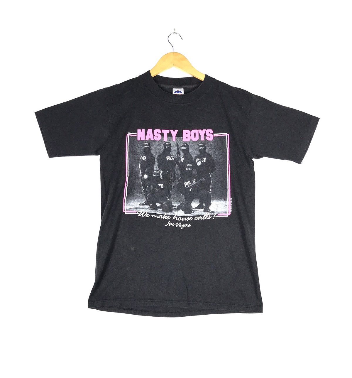 Vintage vintage 90s 1990 nasty boys big image police promo t-shirts Size US L / EU 52-54 / 3 - 1 Thumbnail