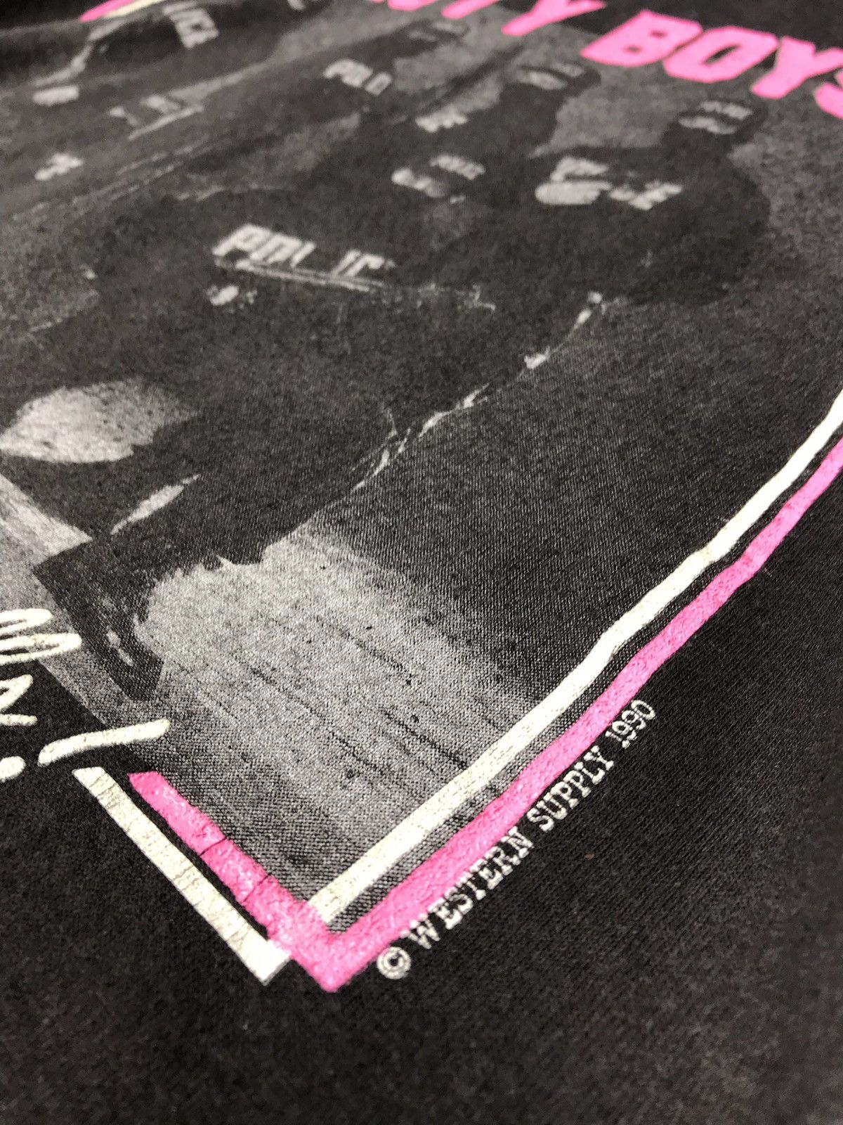 Vintage vintage 90s 1990 nasty boys big image police promo t-shirts Size US L / EU 52-54 / 3 - 5 Thumbnail