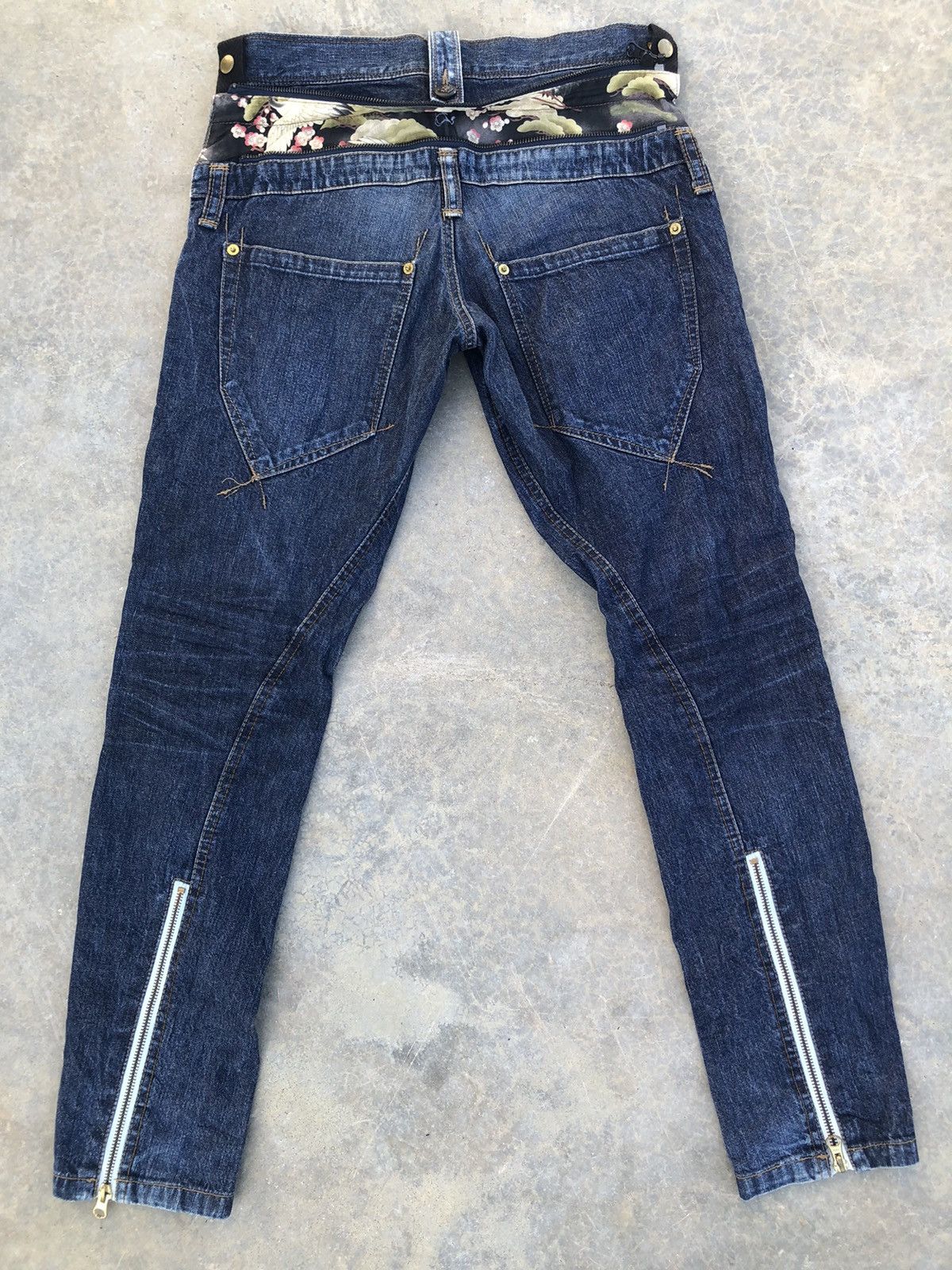 PPFM × Seditionaries PPFM Bondage Punk Denim Jeans Size US 30 / EU 46 - 1 Thumbnail