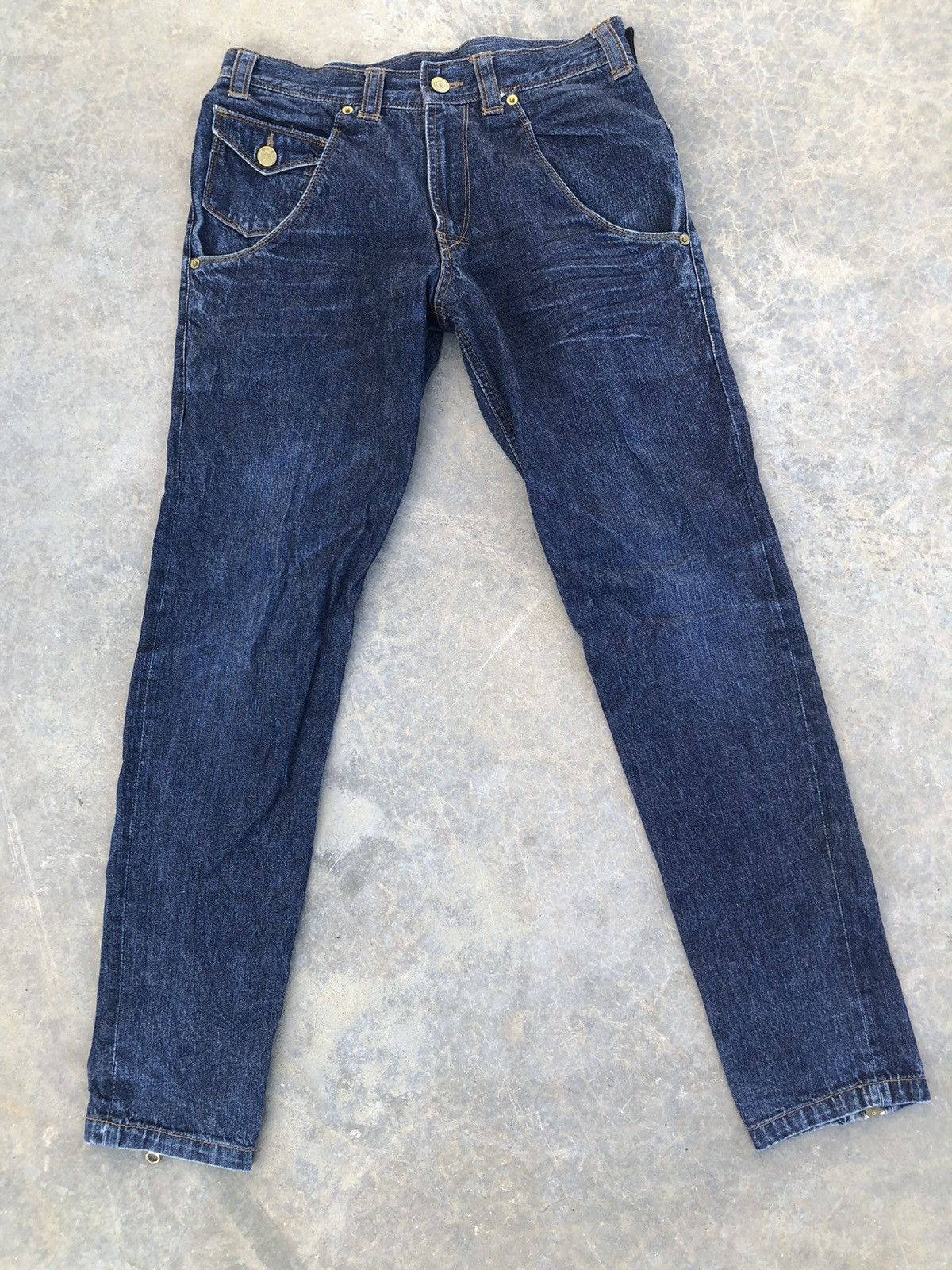 PPFM × Seditionaries PPFM Bondage Punk Denim Jeans Size US 30 / EU 46 - 3 Thumbnail