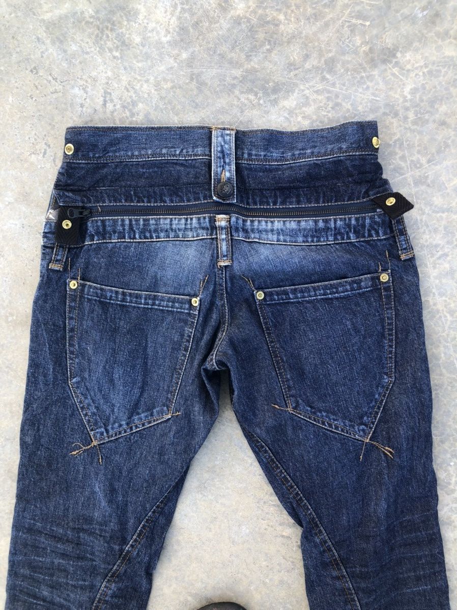 PPFM × Seditionaries PPFM Bondage Punk Denim Jeans Size US 30 / EU 46 - 5 Thumbnail