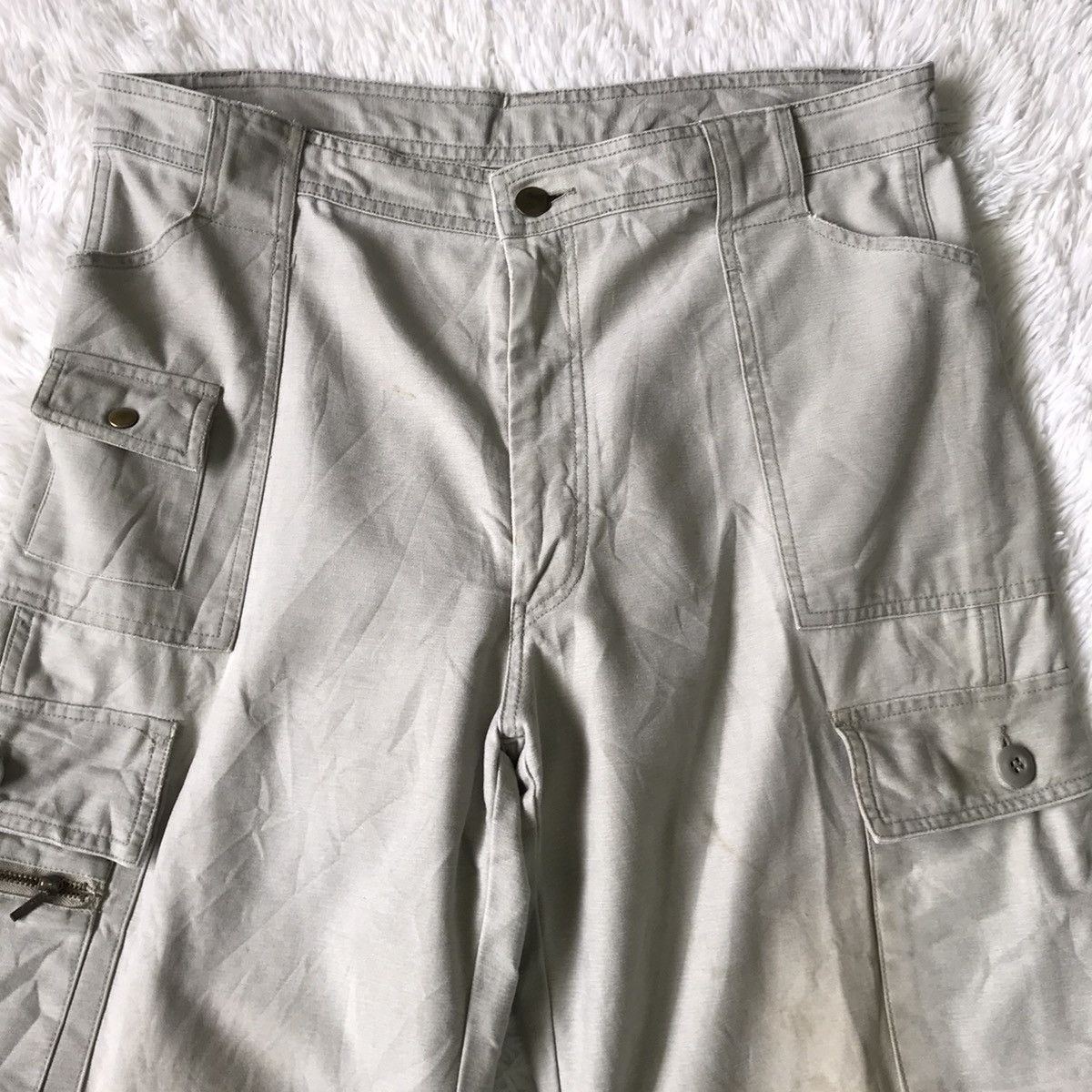Japanese Brand Ruck Dam Cargo Pant Size US 34 / EU 50 - 7 Thumbnail