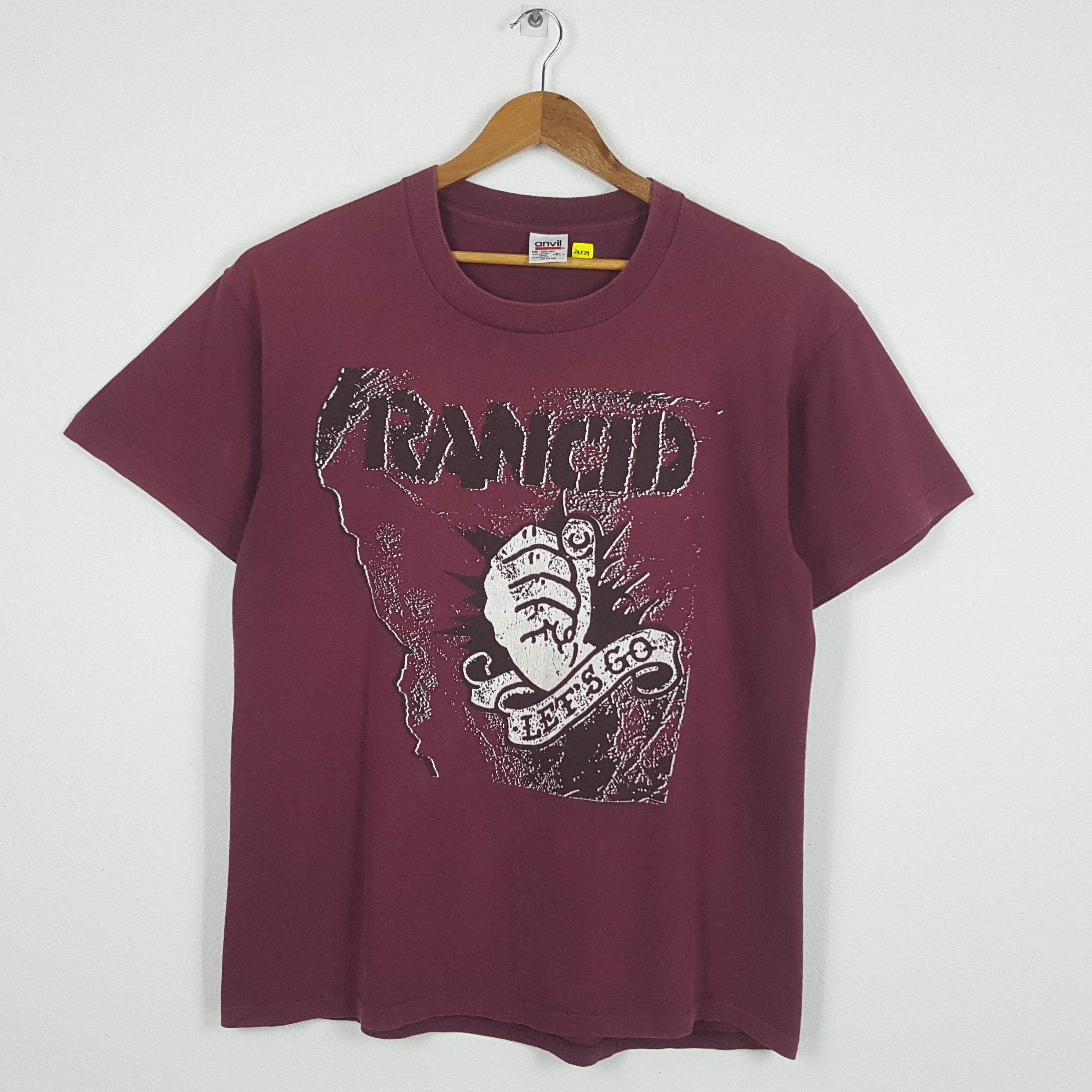 Band Tees × Vintage RARE Rancid “Let 