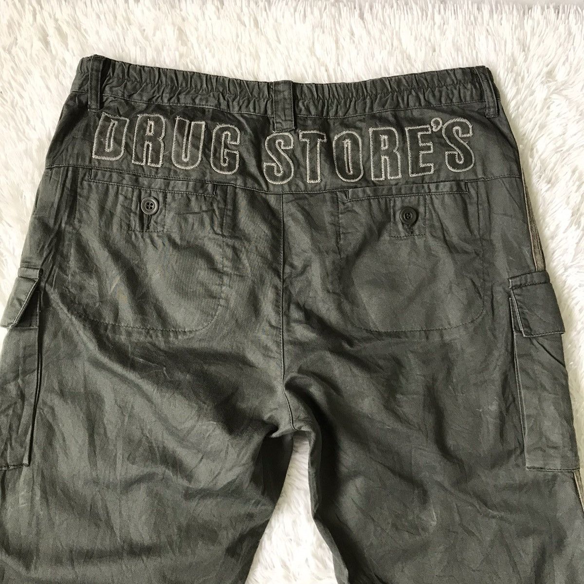 Japanese Brand Drug Store’s Side Lined Cargo Pant Size US 35 - 12 Thumbnail