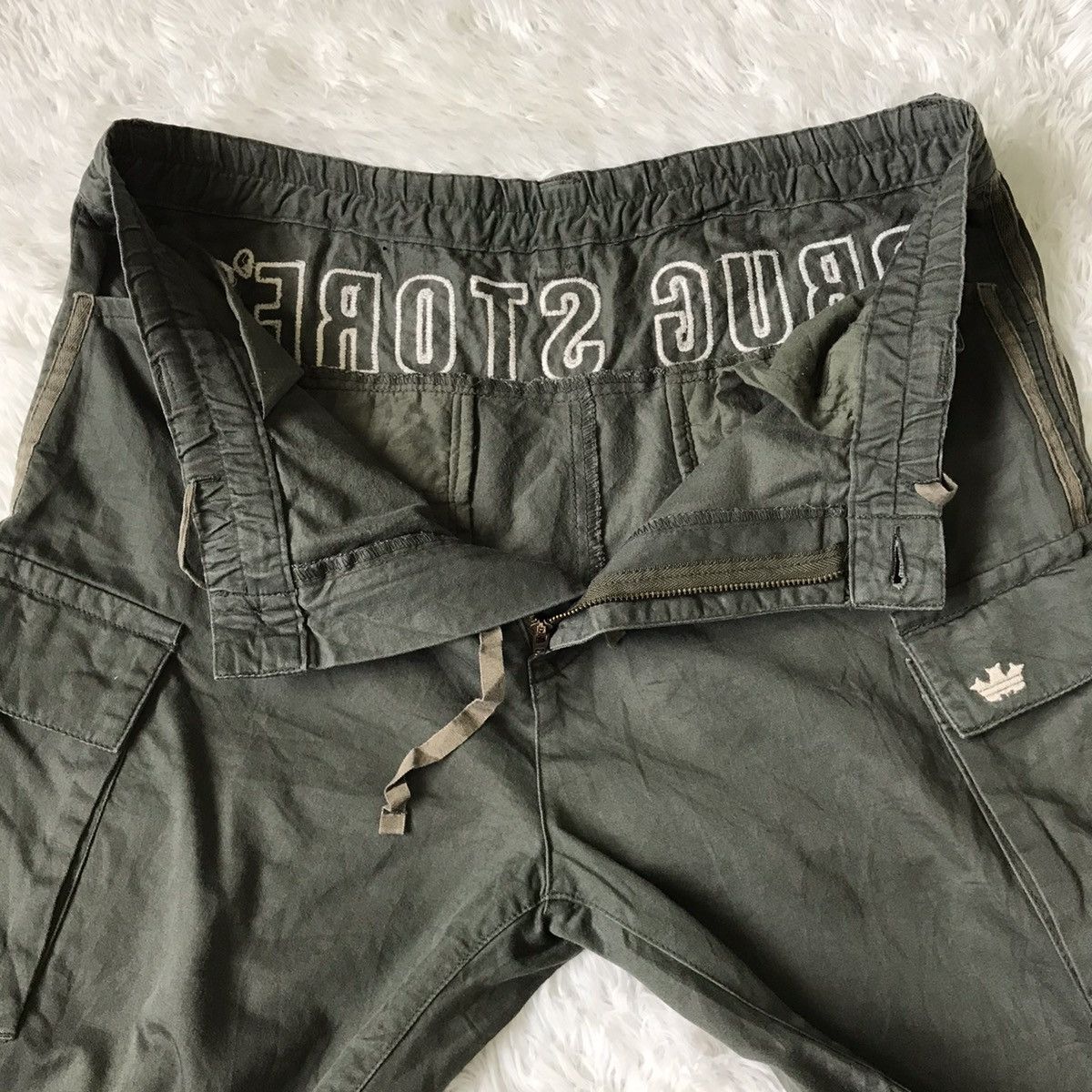 Japanese Brand Drug Store’s Side Lined Cargo Pant Size US 35 - 13 Thumbnail