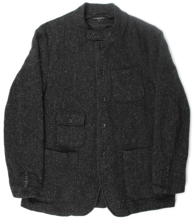 Engineered Garments F/W 2018 Molloy & Sons Charcoal HB Tweed Wool Grim ...