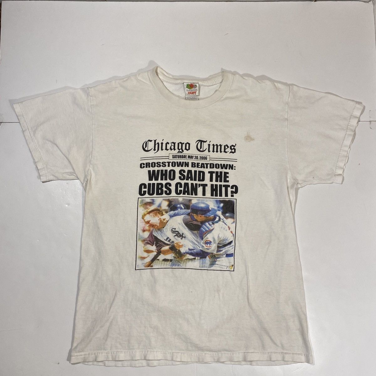 Fruit Of The Loom × MLB × Vintage Vintage MLB Crosstown Beatdown Tee Size US L / EU 52-54 / 3 - 2 Thumbnail