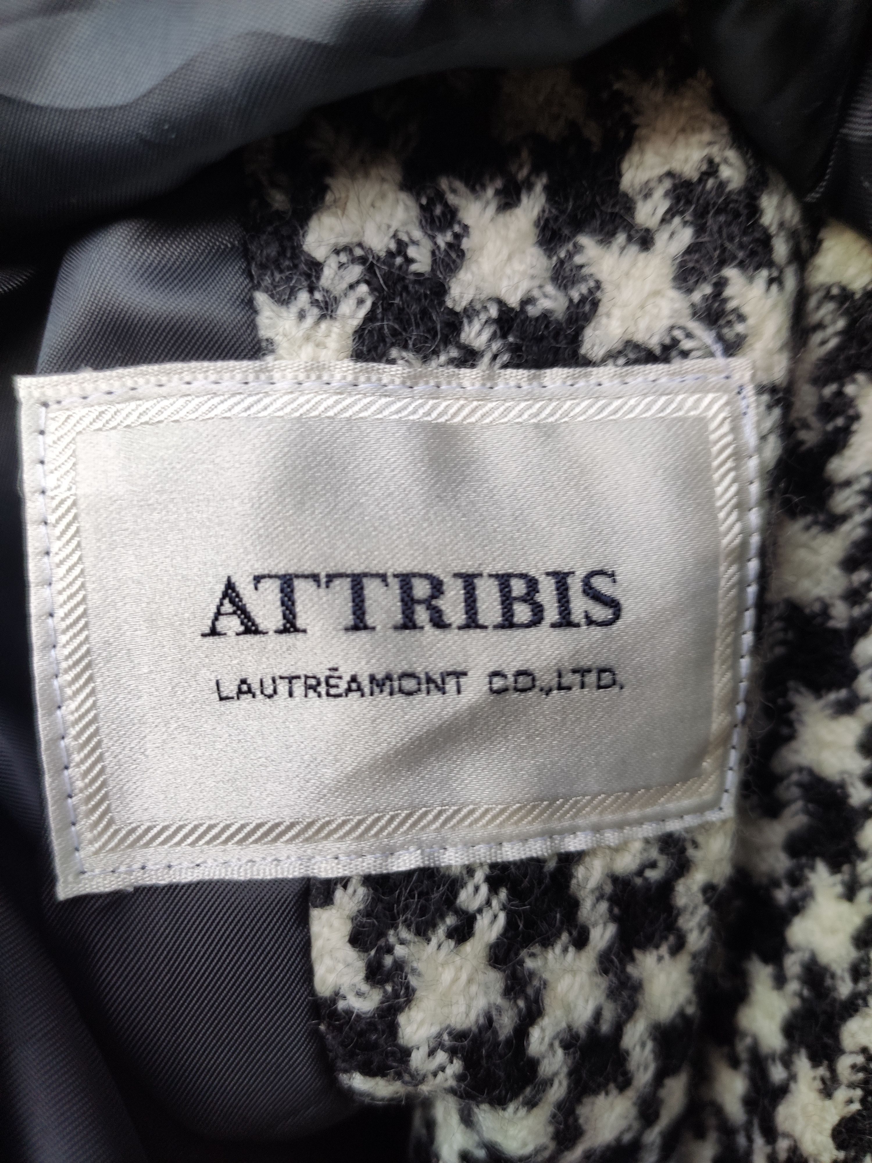 Japanese Brand Attribis Lautreamont wool jacket long jacket overcoat Size US M / EU 48-50 / 2 - 5 Thumbnail