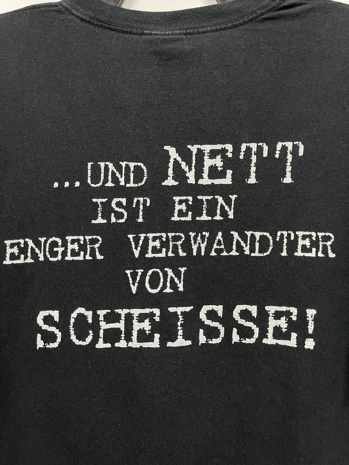 Rap Tees × Vintage Vintage Hip Hop Ist Ganz Nett By EMP T Shirt Rare Size US XL / EU 56 / 4 - 3 Thumbnail