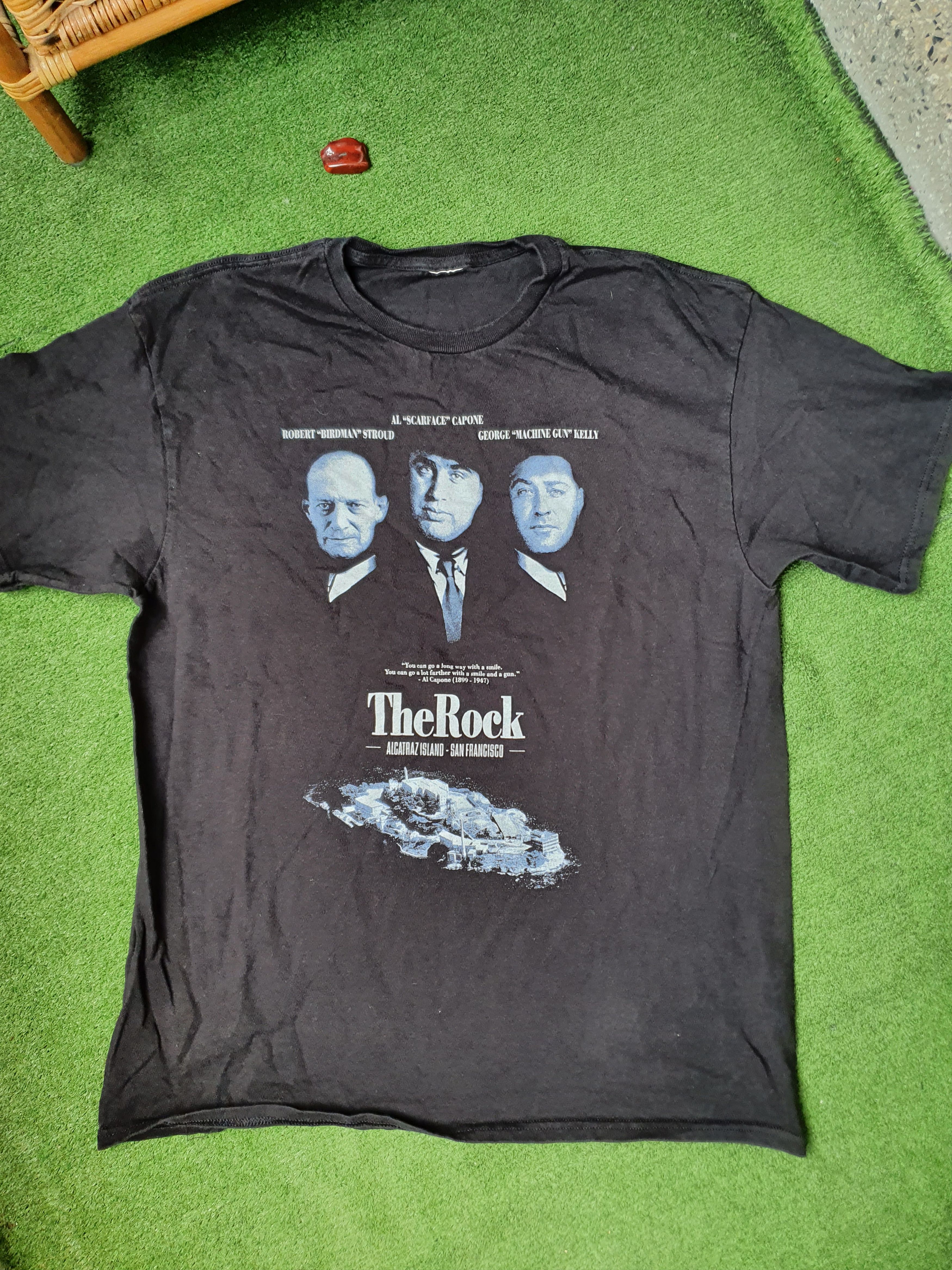 Other The Rock Alcatraz Island SF AL Capone George Kelly tee,sz L Size US L / EU 52-54 / 3 - 3 Thumbnail