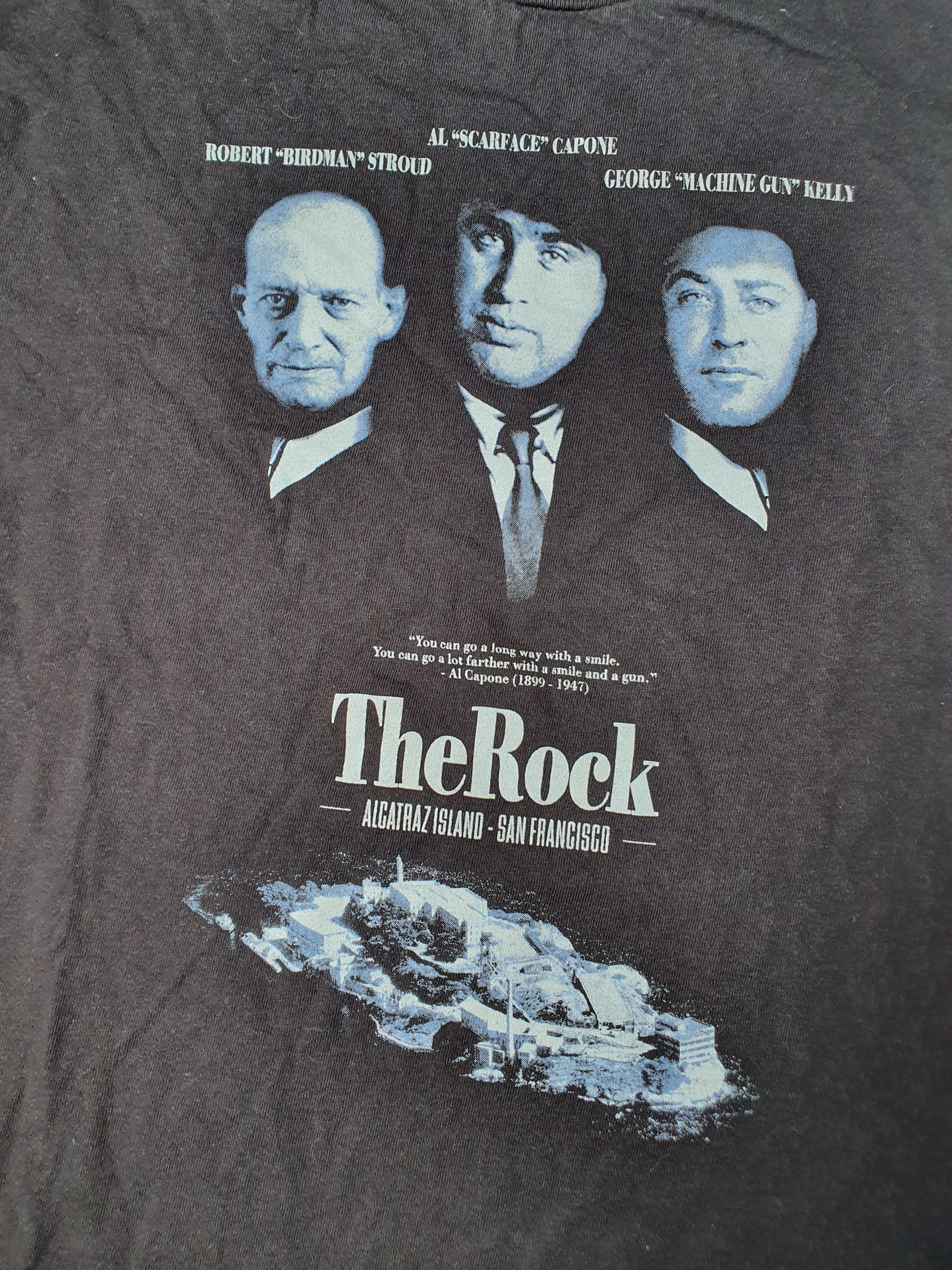 Other The Rock Alcatraz Island SF AL Capone George Kelly tee,sz L Size US L / EU 52-54 / 3 - 2 Thumbnail