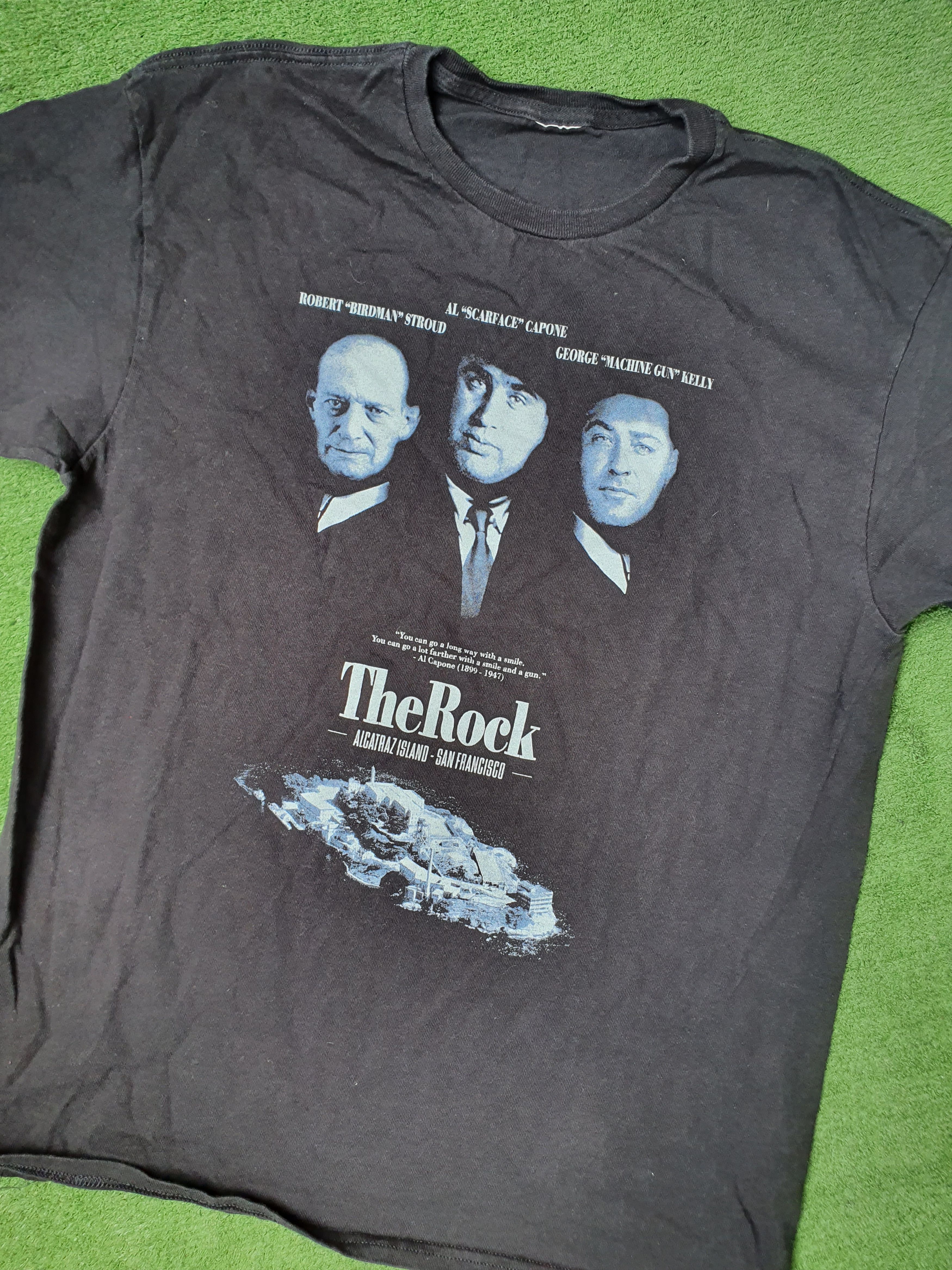 Other The Rock Alcatraz Island SF AL Capone George Kelly tee,sz L Size US L / EU 52-54 / 3 - 1 Thumbnail
