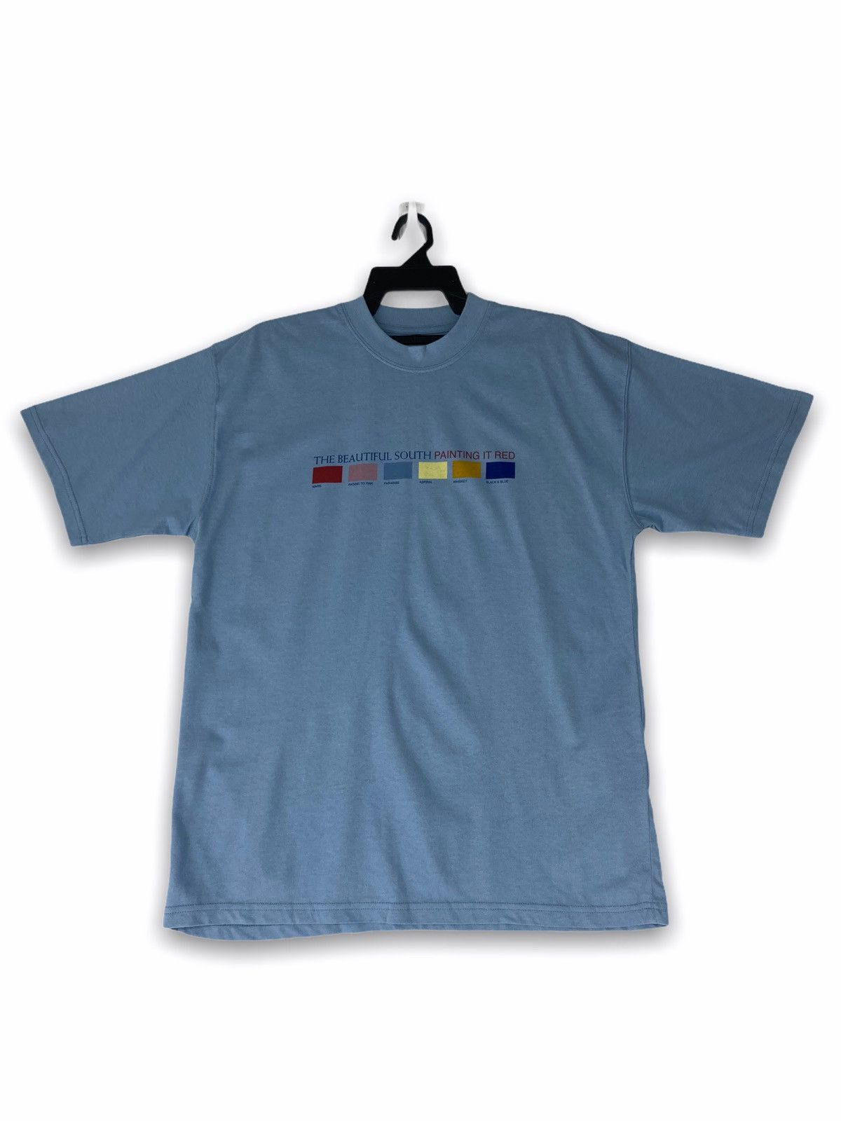 Vintage Vintage rare The Beautiful South Painting it red Grailed