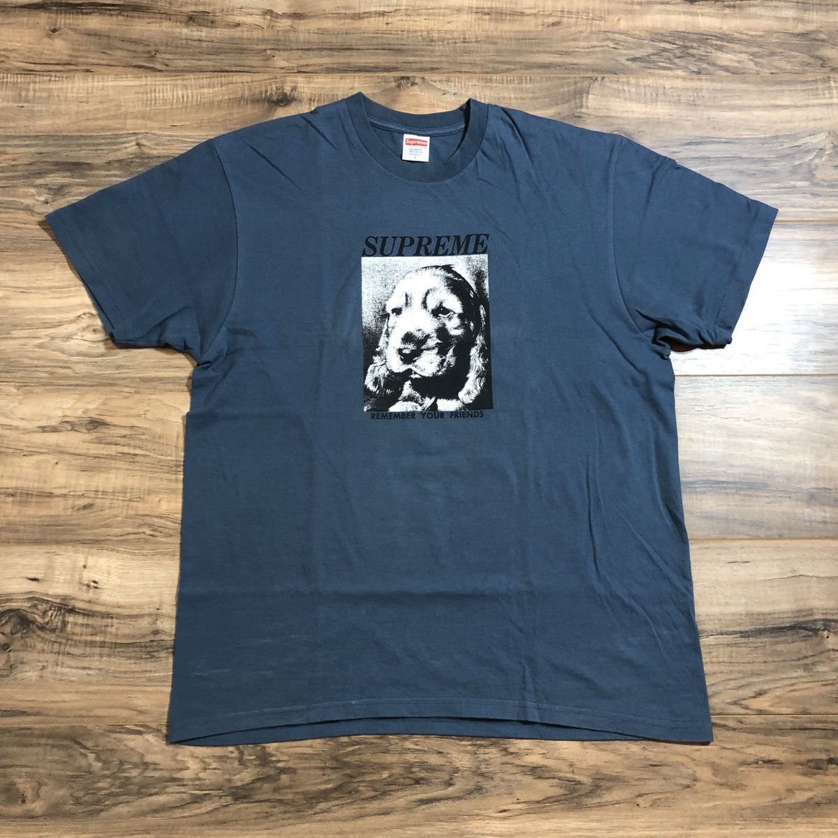 Supreme Supreme Remember Your Friends Cocker Spaniel t shirt Grailed