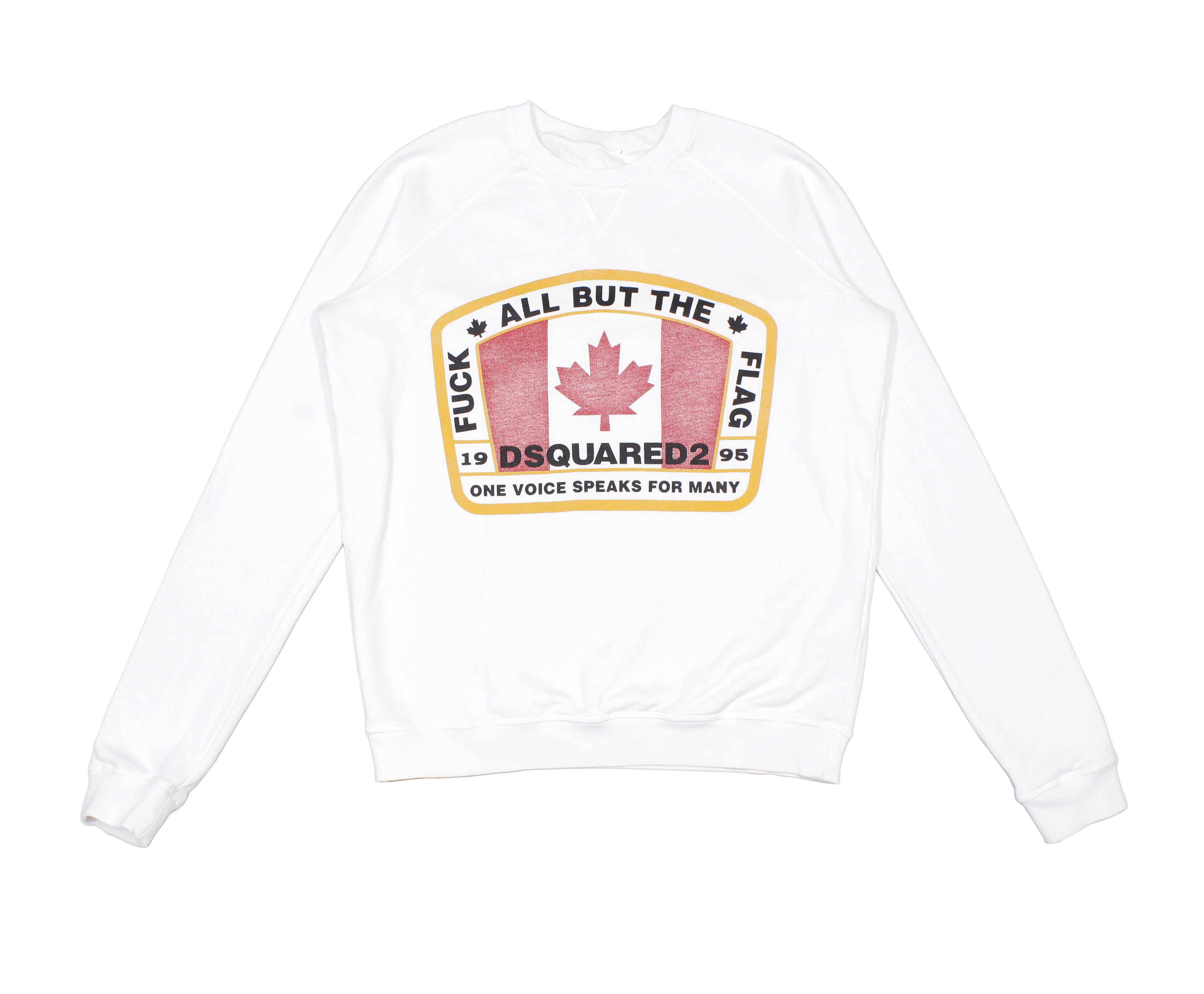 Dsquared2 Sexy Muscle Fit Big Logo Sweatshirt Size US M / EU 48-50 / 2 - 1 Thumbnail