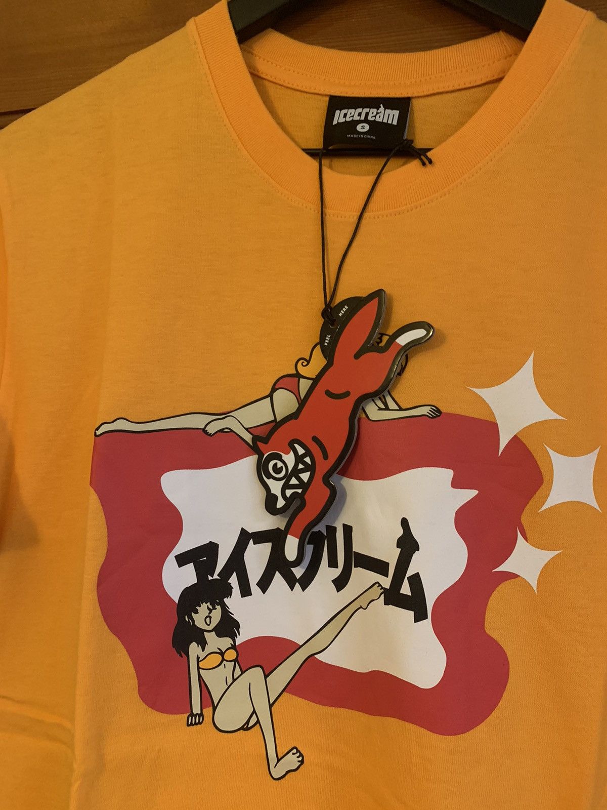 Billionaire Boys Club × Icecream × Pharrell *RARE* New Ice Cream Japan Harajuku Girls T-Shirt - S-M Size US S / EU 44-46 / 1 - 3 Thumbnail