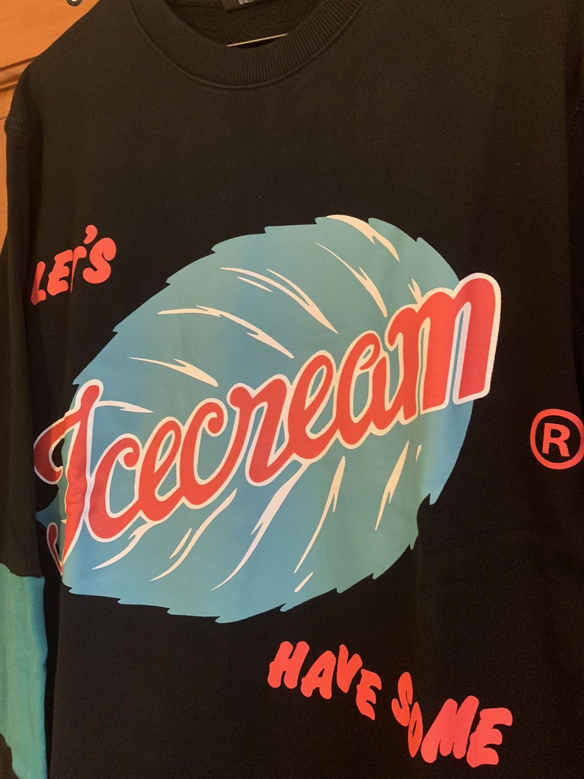 Billionaire Boys Club × Icecream × Pharrell *RARE* New Ice Cream Vintage Logo Crewneck Sweatshirt - L Size US L / EU 52-54 / 3 - 3 Thumbnail