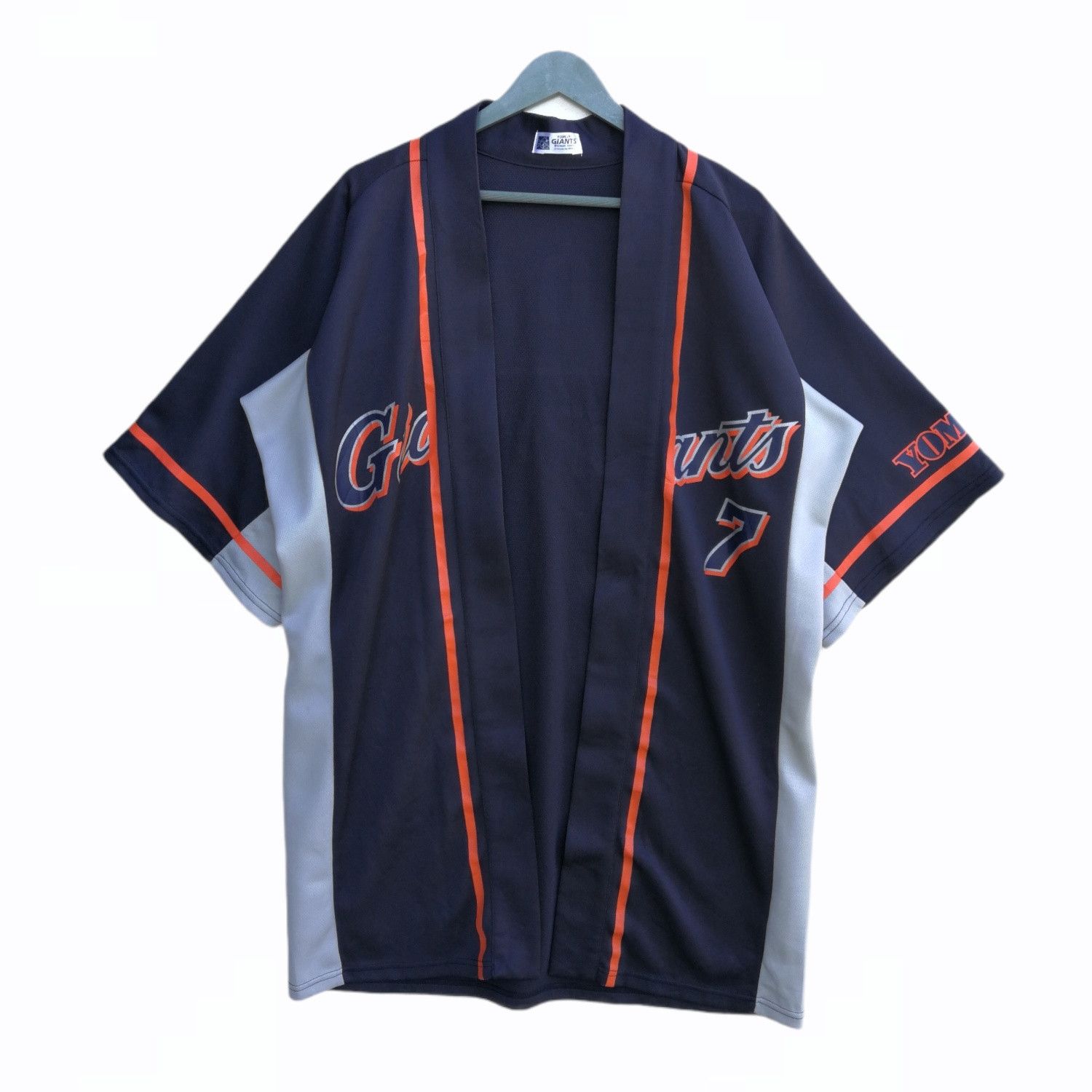 Japanese Brand × MLB Tokyo Yomiuri Giants Baseball Jersey 7 NIOKA Size US L / EU 52-54 / 3 - 2 Thumbnail