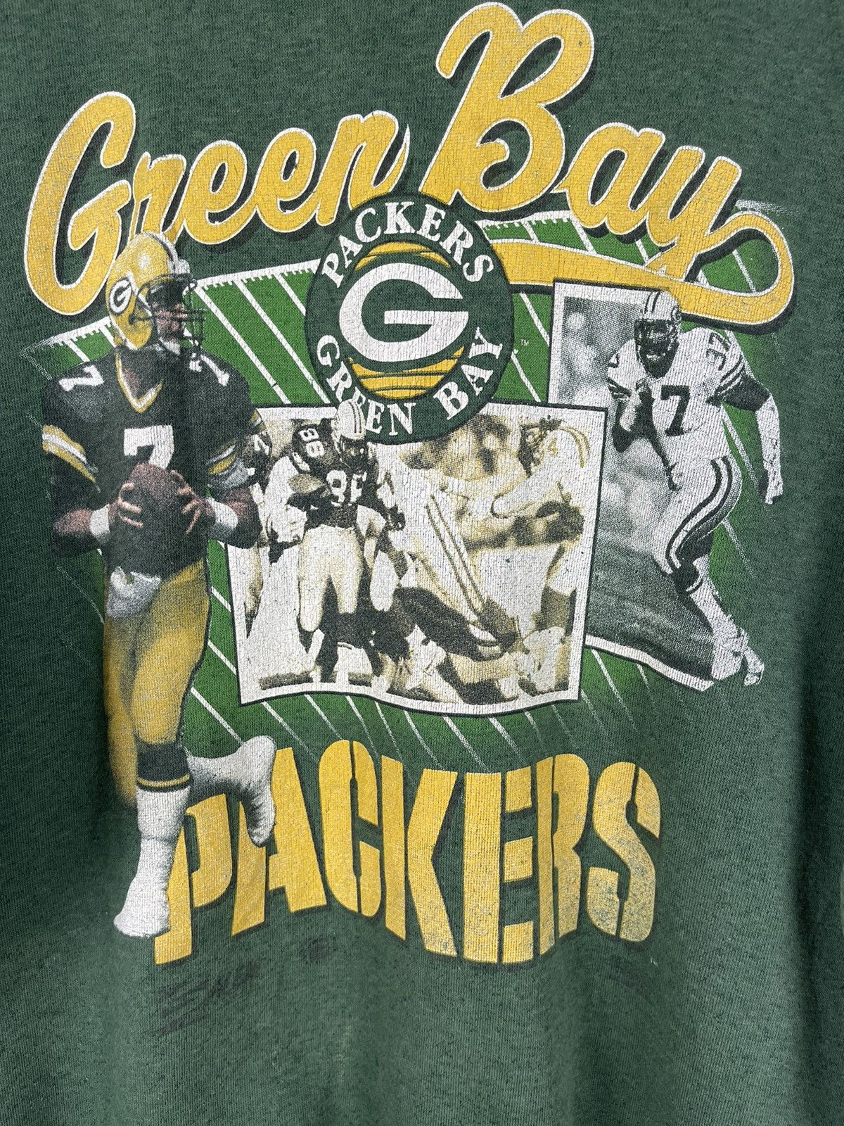 Salem Sportswear Vintage Green Bay PACKERS Salem Sportswear 90’s Size US XL / EU 56 / 4 - 2 Thumbnail