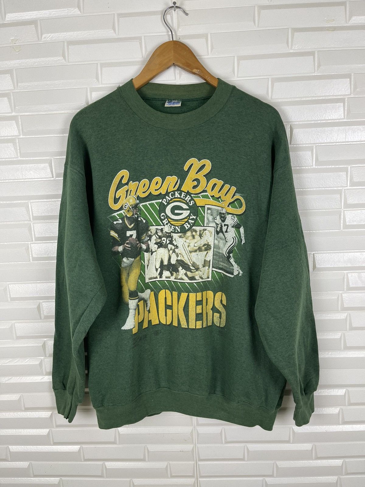 Salem Sportswear Vintage Green Bay PACKERS Salem Sportswear 90’s Size US XL / EU 56 / 4 - 1 Thumbnail