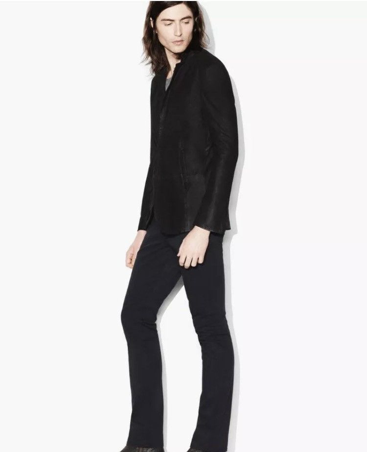 John Varvatos Goat suede hook and bar jacket 50 Size US M / EU 48-50 / 2 - 6 Thumbnail