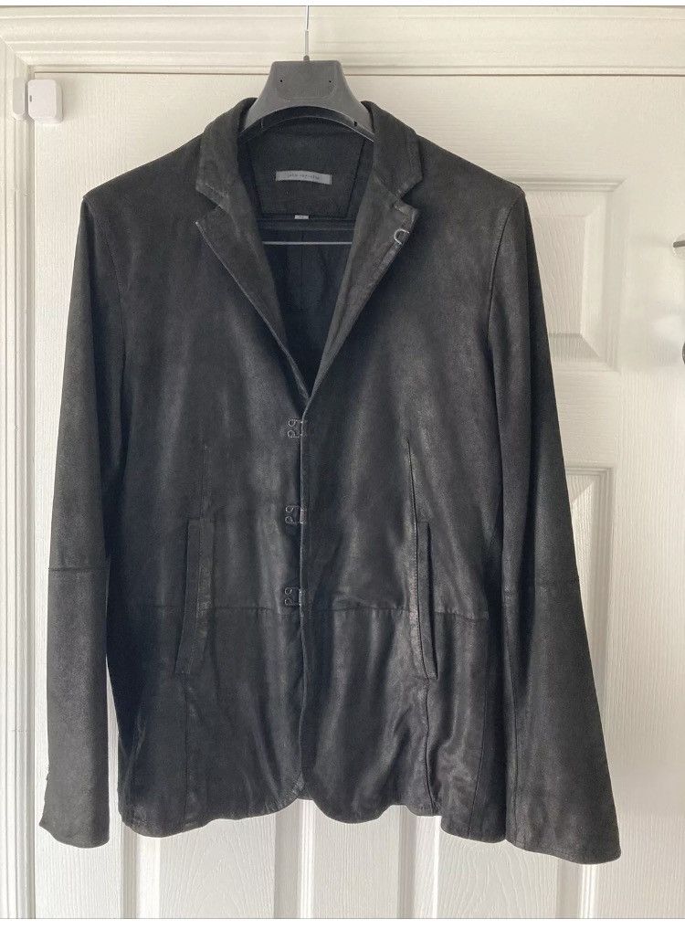 John Varvatos Goat suede hook and bar jacket 50 Size US M / EU 48-50 / 2 - 8 Thumbnail