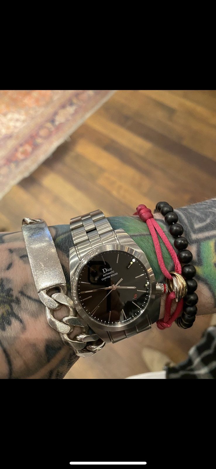 DIOR HOMME 2005 HEDI SLIMANE CHIFFRE ROUGE WATCH
