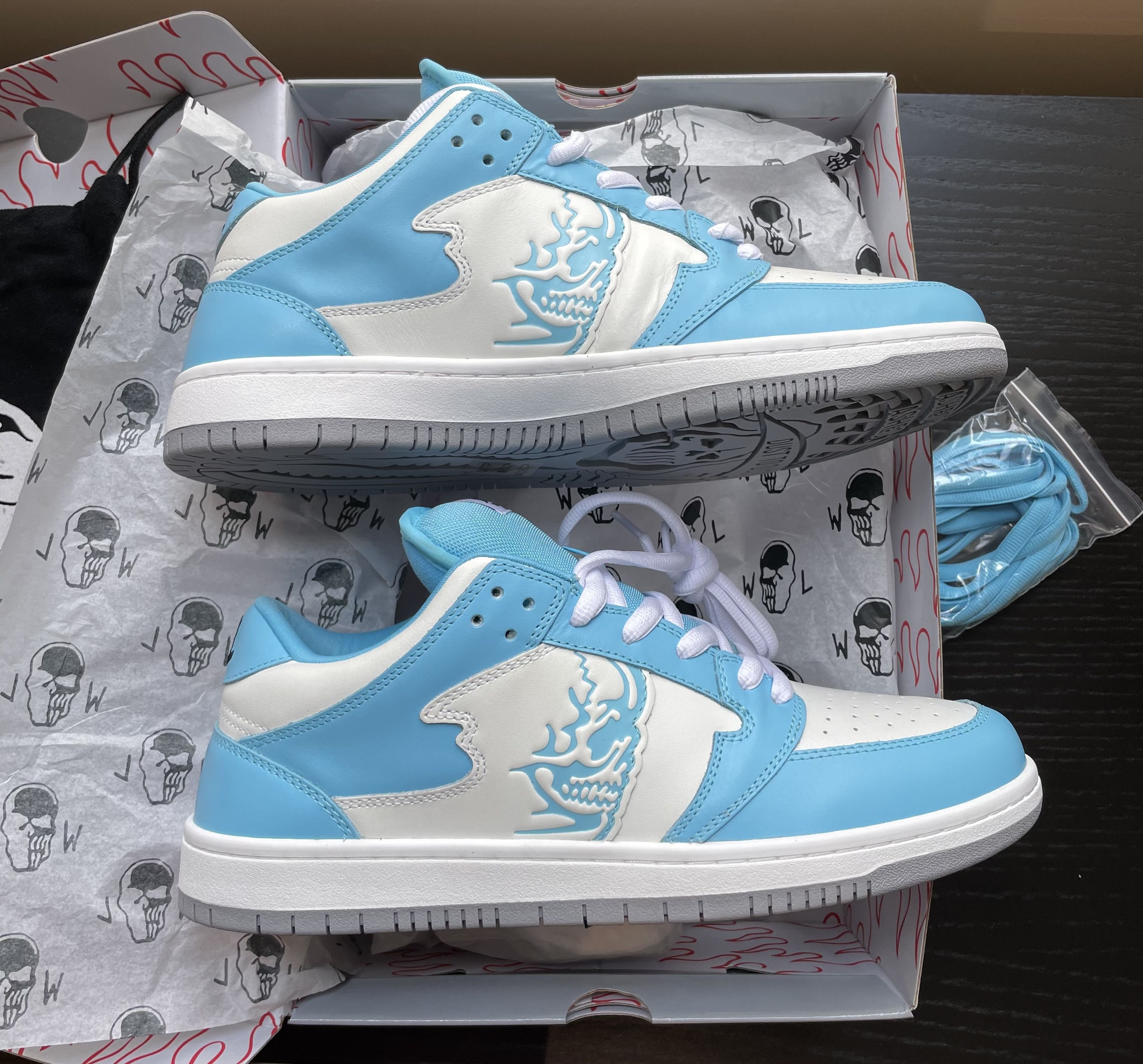 Warren Lotas Warren Lotas Reaper Dunks Size 10.5 Size US 10.5 / EU 43-44 - 2 Thumbnail