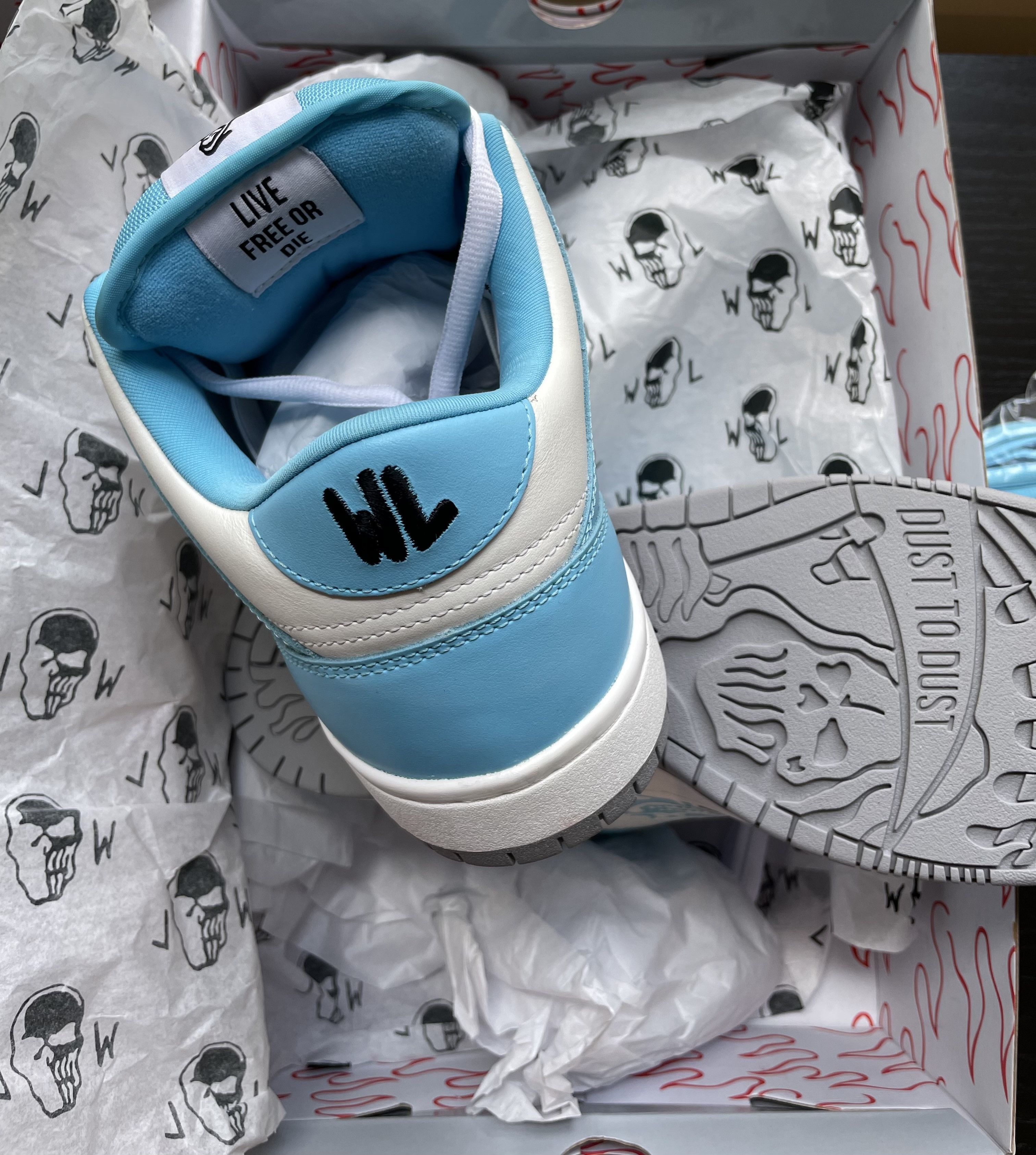 Warren Lotas Warren Lotas Reaper Dunks Size 10.5 Size US 10.5 / EU 43-44 - 6 Thumbnail