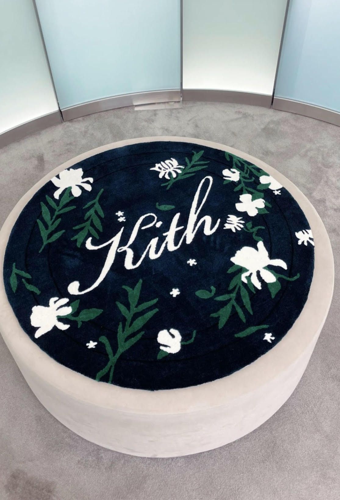 Kith Kith Summer Floral Script Rug (Nocturnal - 48