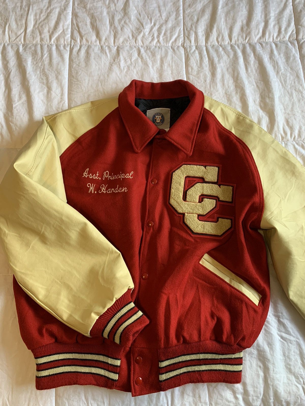 Vintage Vintage Red Jostens Varsity Jacket | Grailed