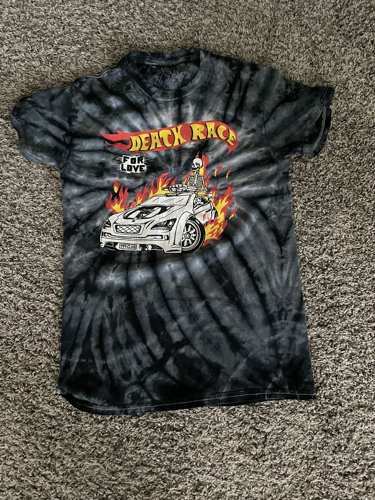 999 Club Juice WRLD Death Race For Love Hot Wheels Tee | Grailed