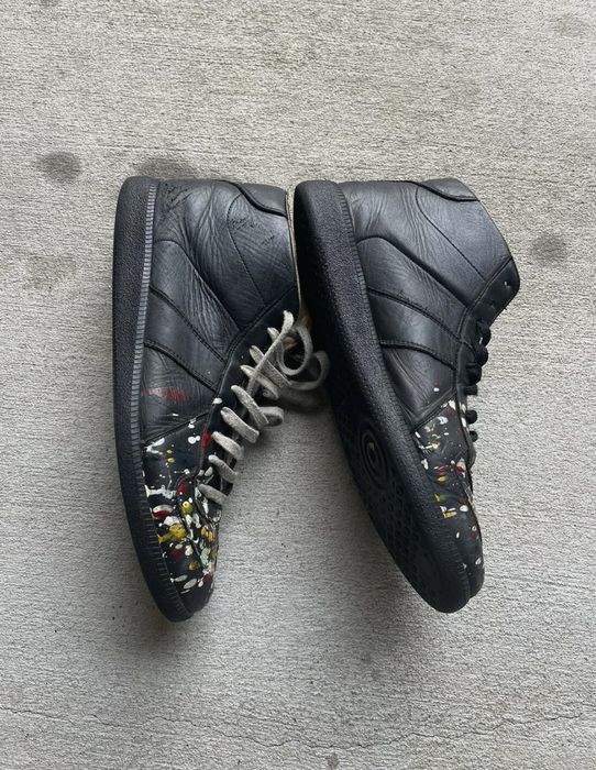 Maison Margiela Maison Margiela Paint Splatter Gats Replicas Black 46 ...