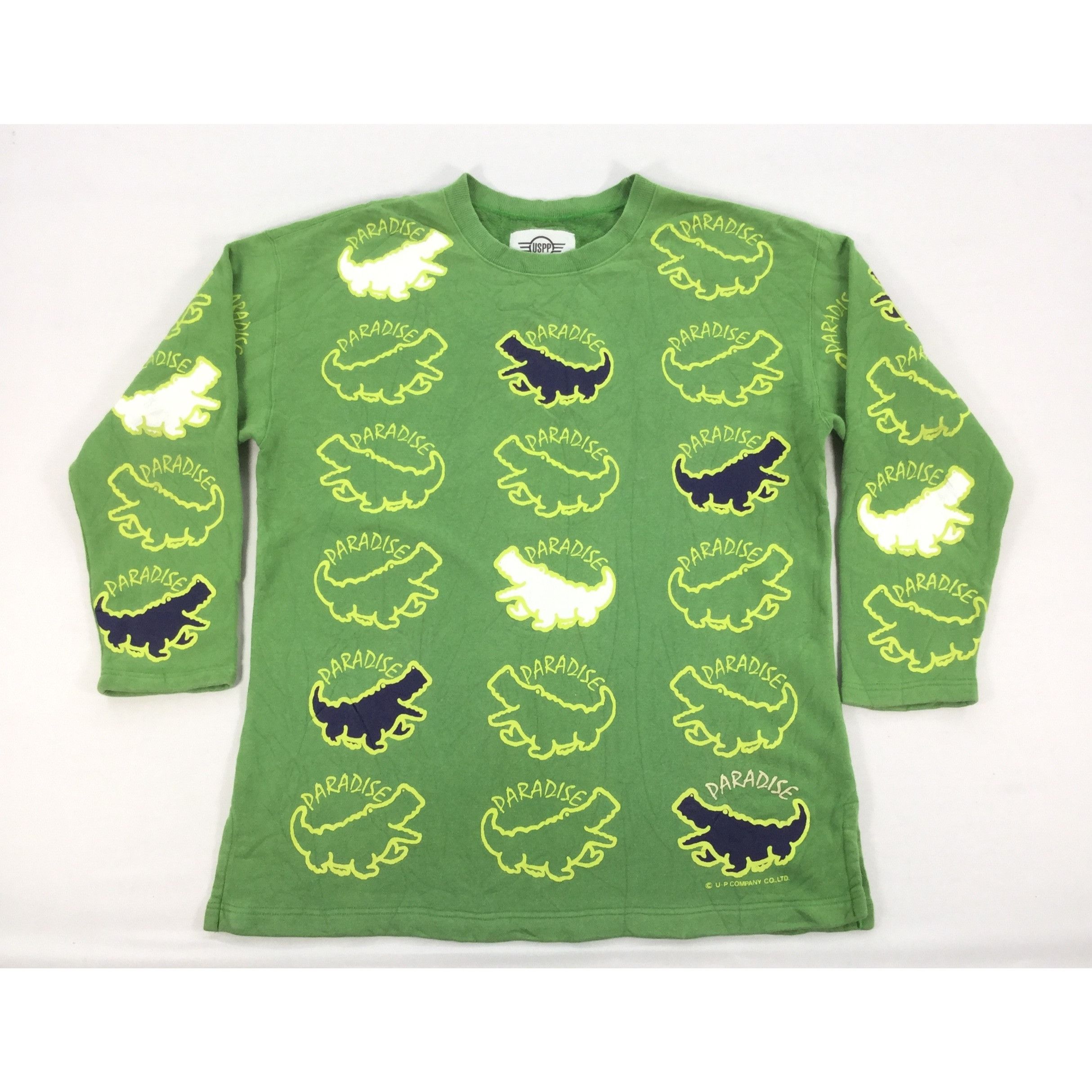 PARADISE USPP SPORT Sweatshirt Fullprint Crocodiles