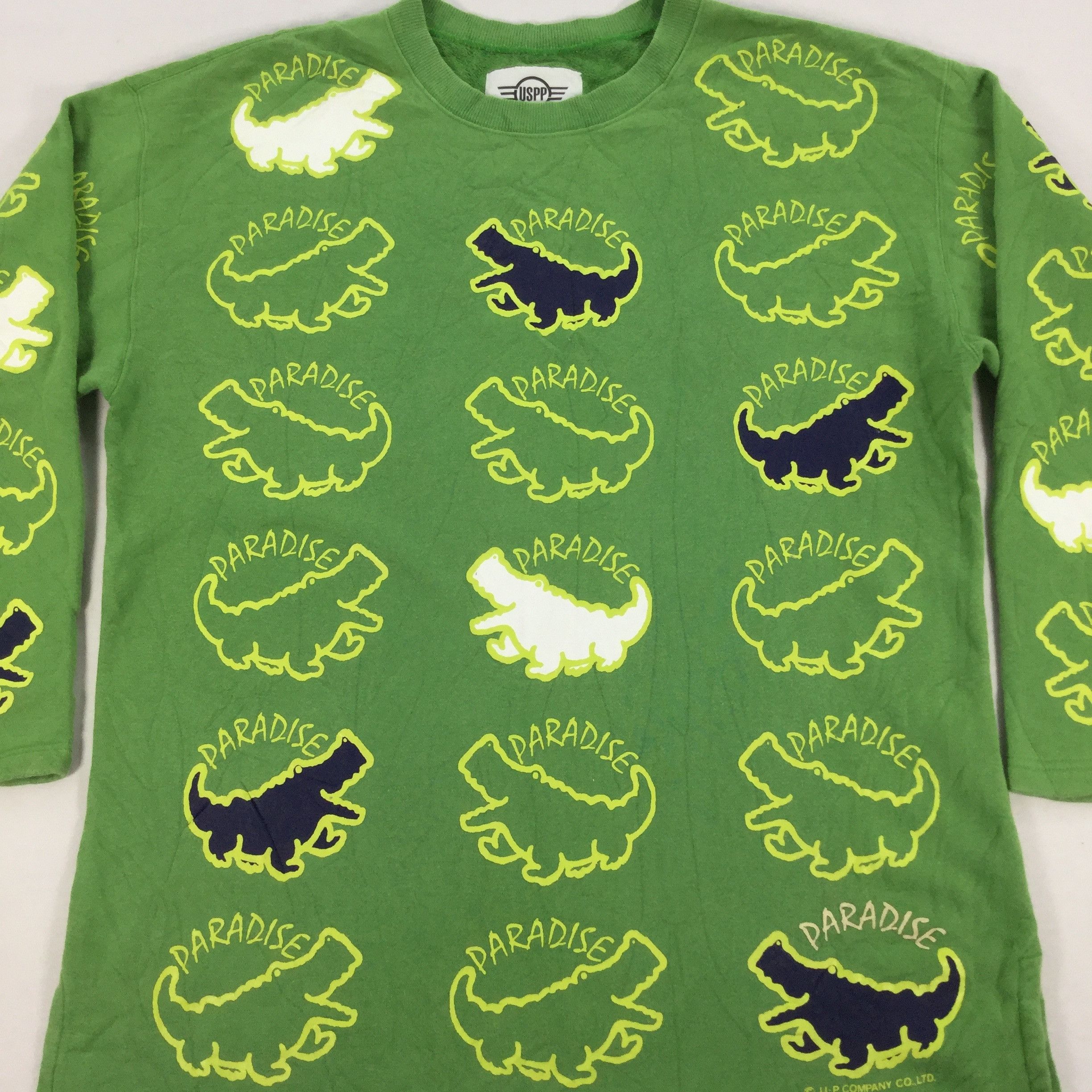 PARADISE USPP SPORT Sweatshirt Fullprint Crocodiles