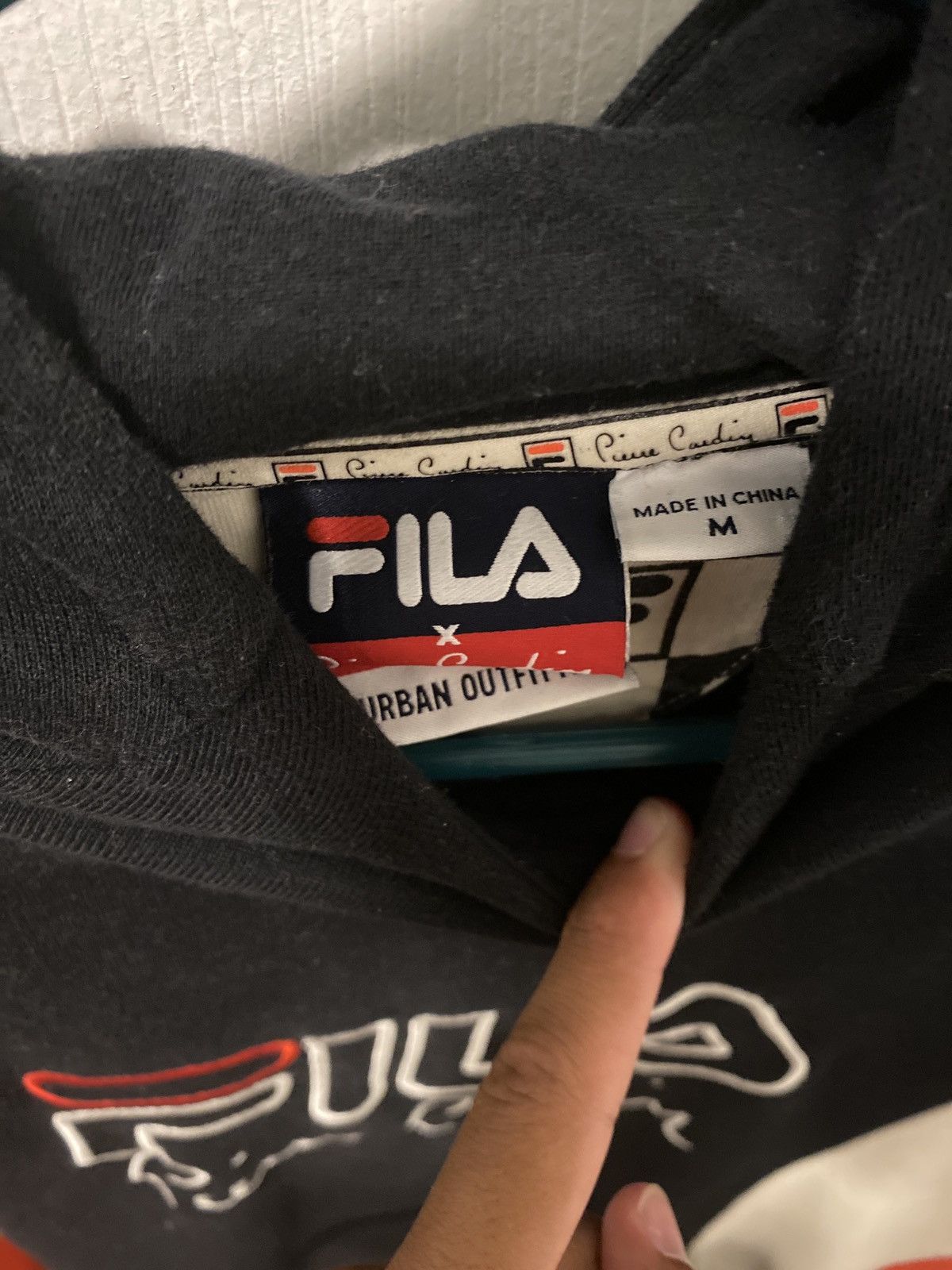 Fila pierre cardin hoodie best sale