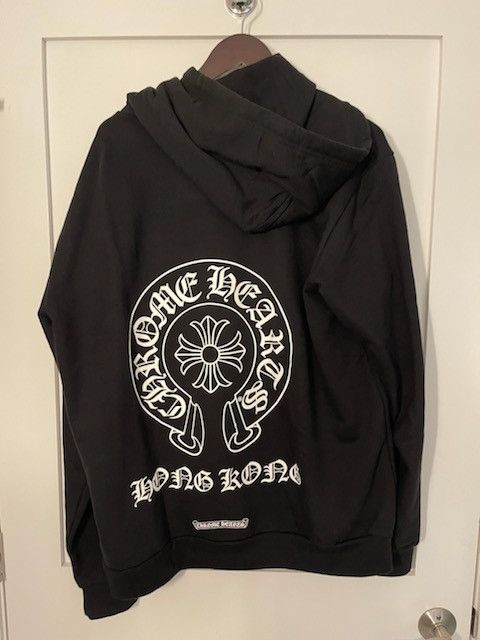 Chrome Hearts CH HONG KONG EXCLUSIVE City Horseshoe Logo Hoodie in ...