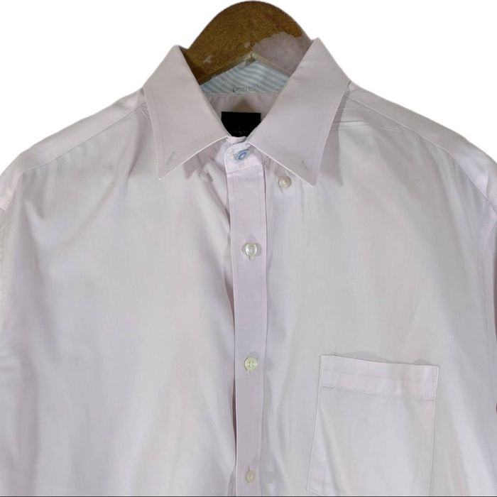Tailorbyrd Tailorbyrd Pale Pink Dress Shirt w Contrast Cuffs | Grailed