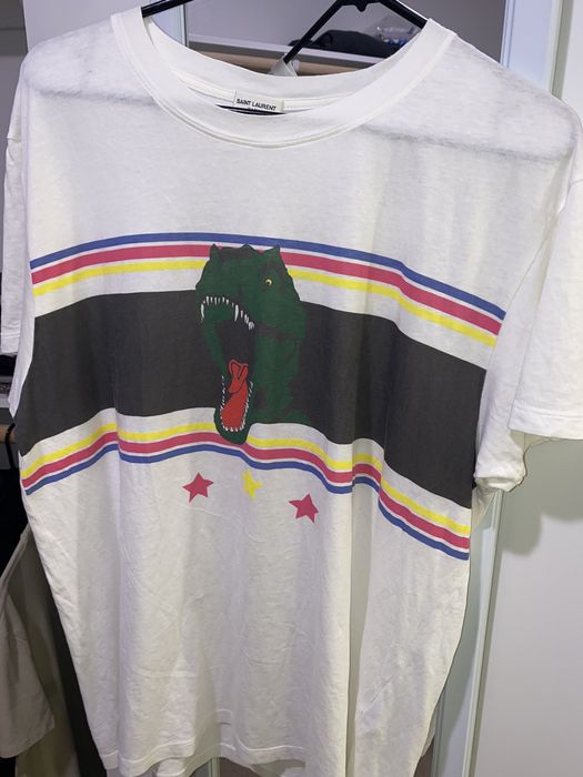 Saint Laurent Paris AW16 Dinosaur T-shirt | Grailed