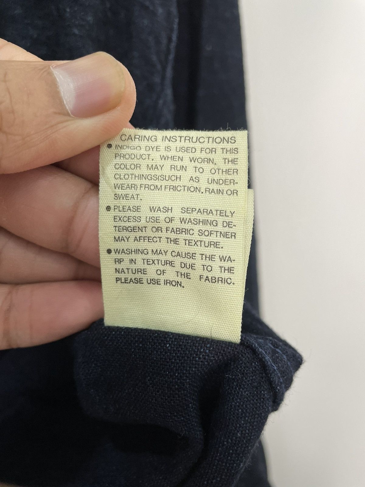 45rpm R by 45rpm Indigo Dyed Buttons Up Shirt Size US S / EU 44-46 / 1 - 6 Thumbnail