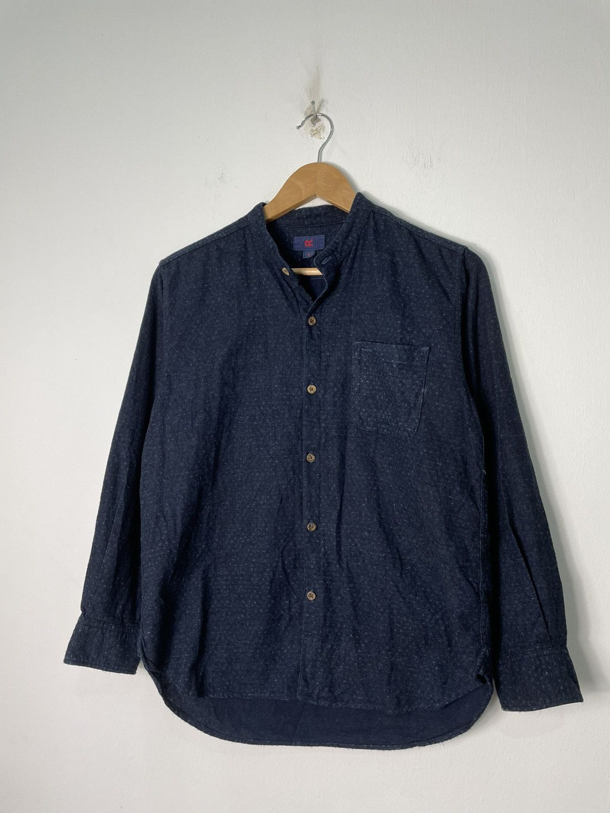 45rpm R by 45rpm Indigo Dyed Buttons Up Shirt Size US S / EU 44-46 / 1 - 2 Thumbnail