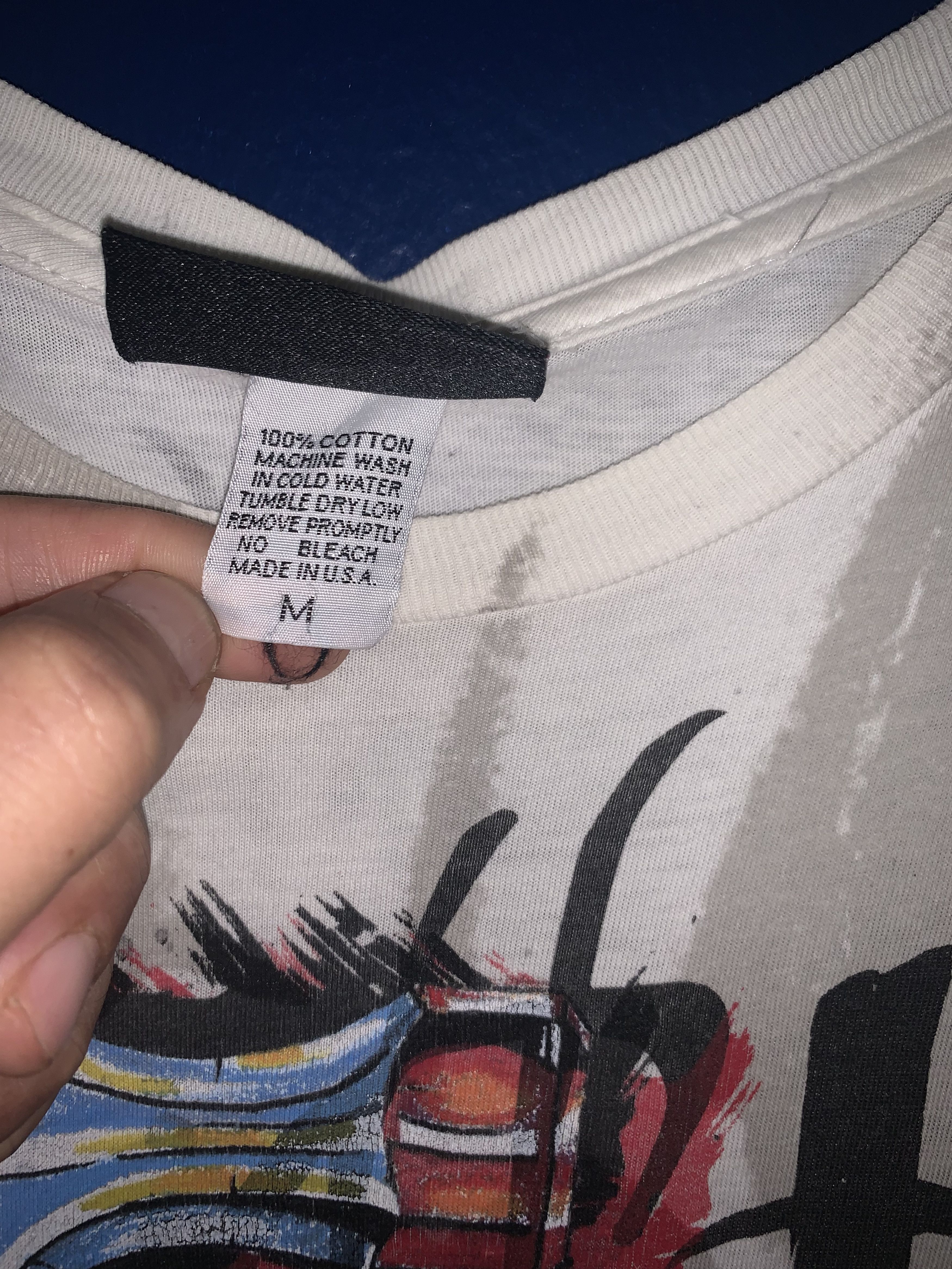 Vintage Hustler Fullprint Vintage Shirt Size US XL / EU 56 / 4 - 4 Thumbnail