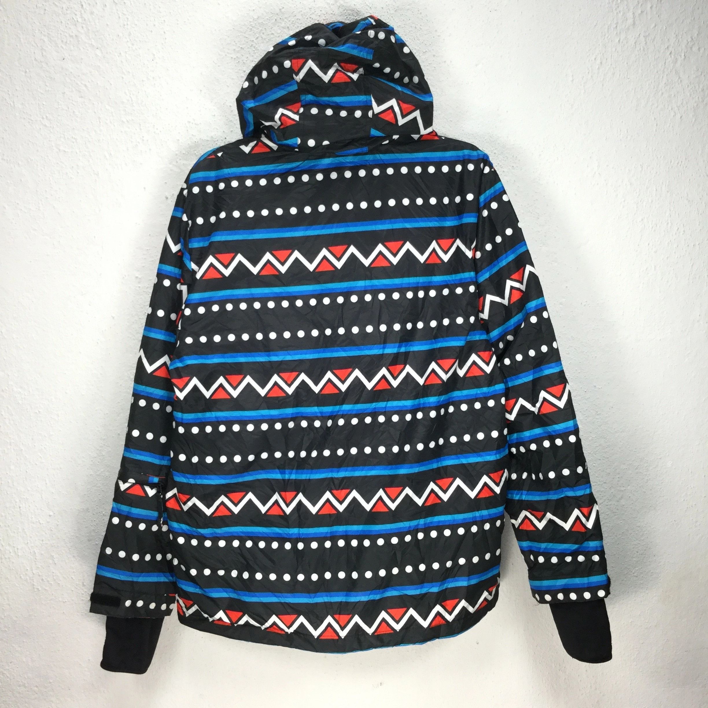 Japanese SLQ ART Full Print Hoodies Jacket Snow Fashion