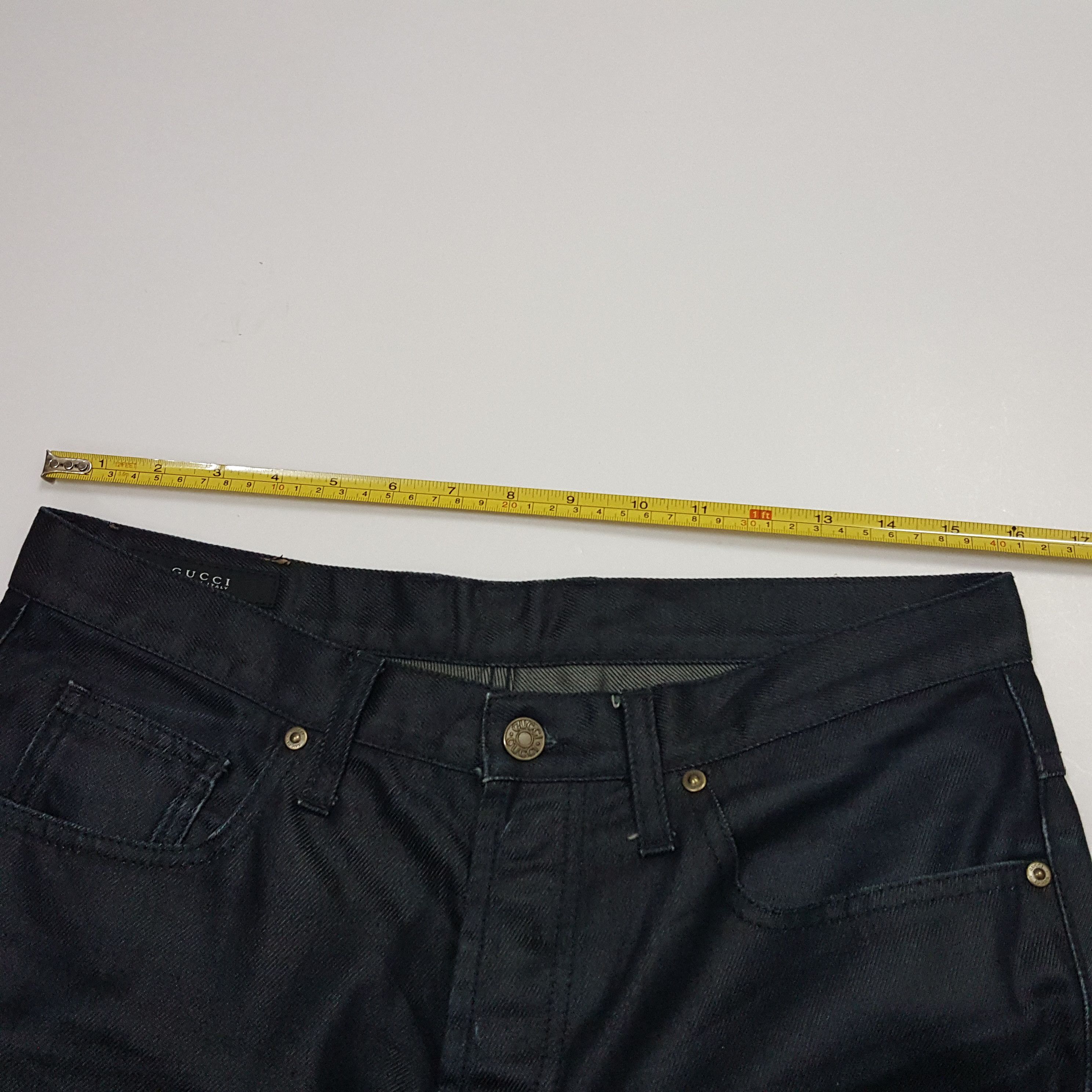 Gucci × Vintage Vintage Gucci Denim Size US 32 / EU 48 - 12 Thumbnail