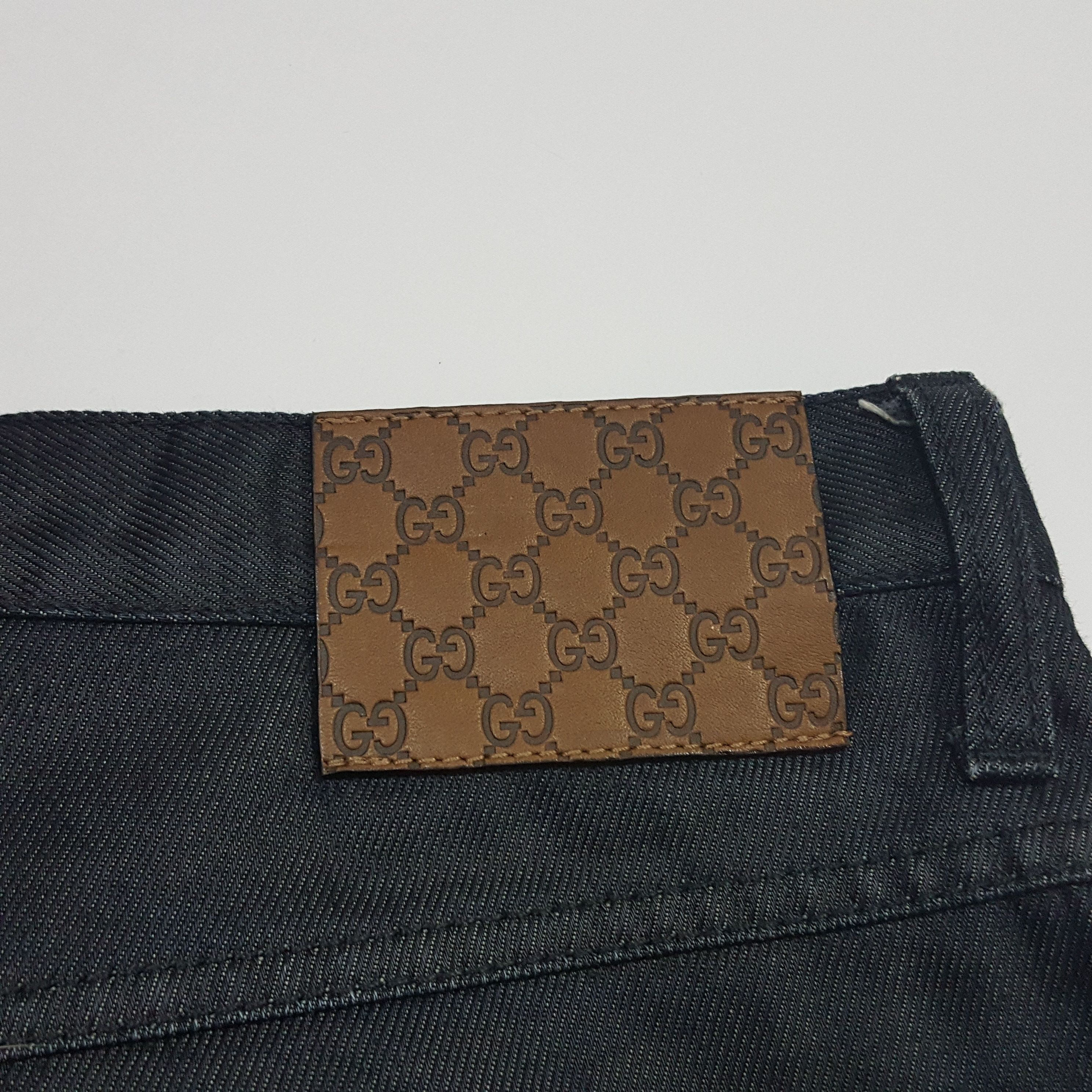 Gucci × Vintage Vintage Gucci Denim Size US 32 / EU 48 - 9 Thumbnail