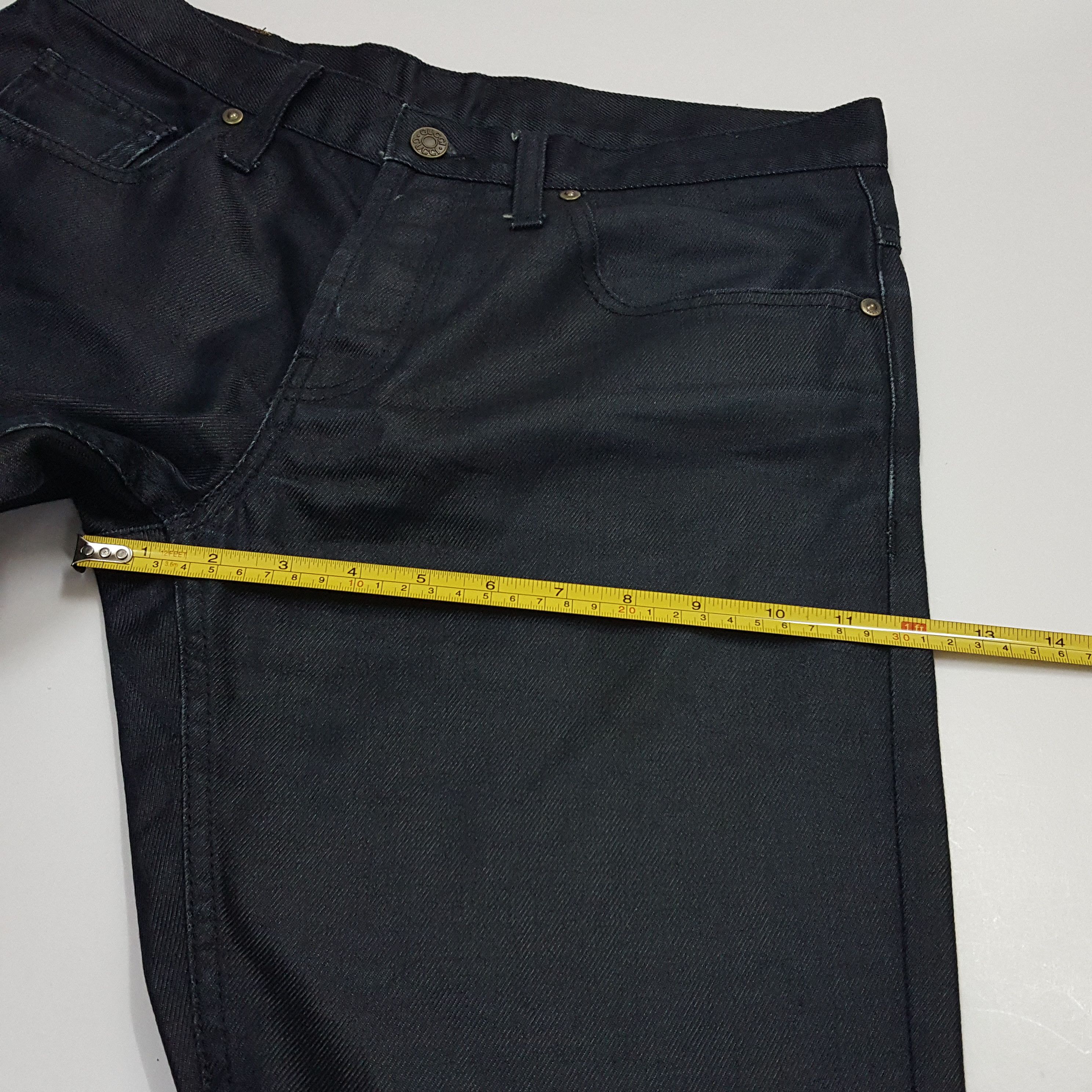 Gucci × Vintage Vintage Gucci Denim Size US 32 / EU 48 - 11 Thumbnail