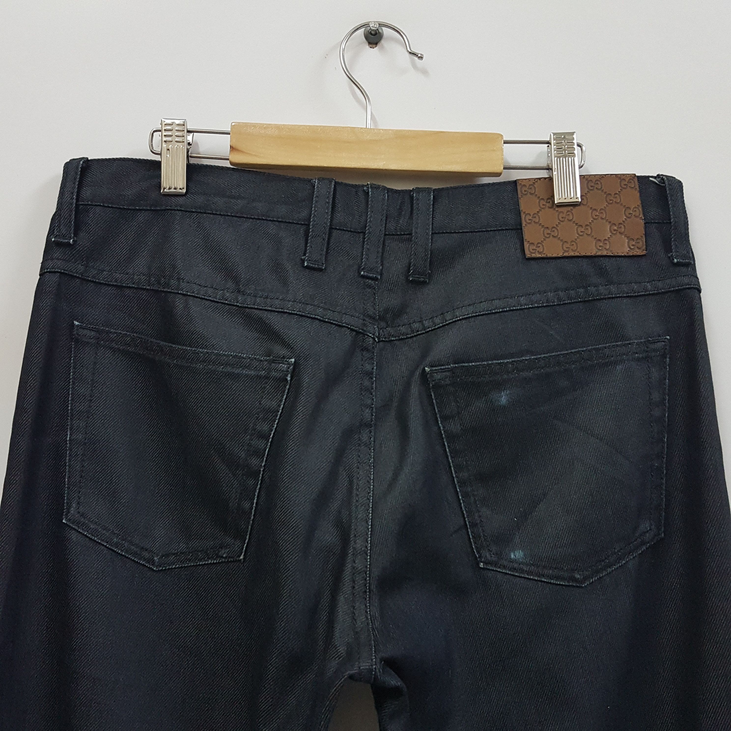 Gucci × Vintage Vintage Gucci Denim Size US 32 / EU 48 - 15 Thumbnail