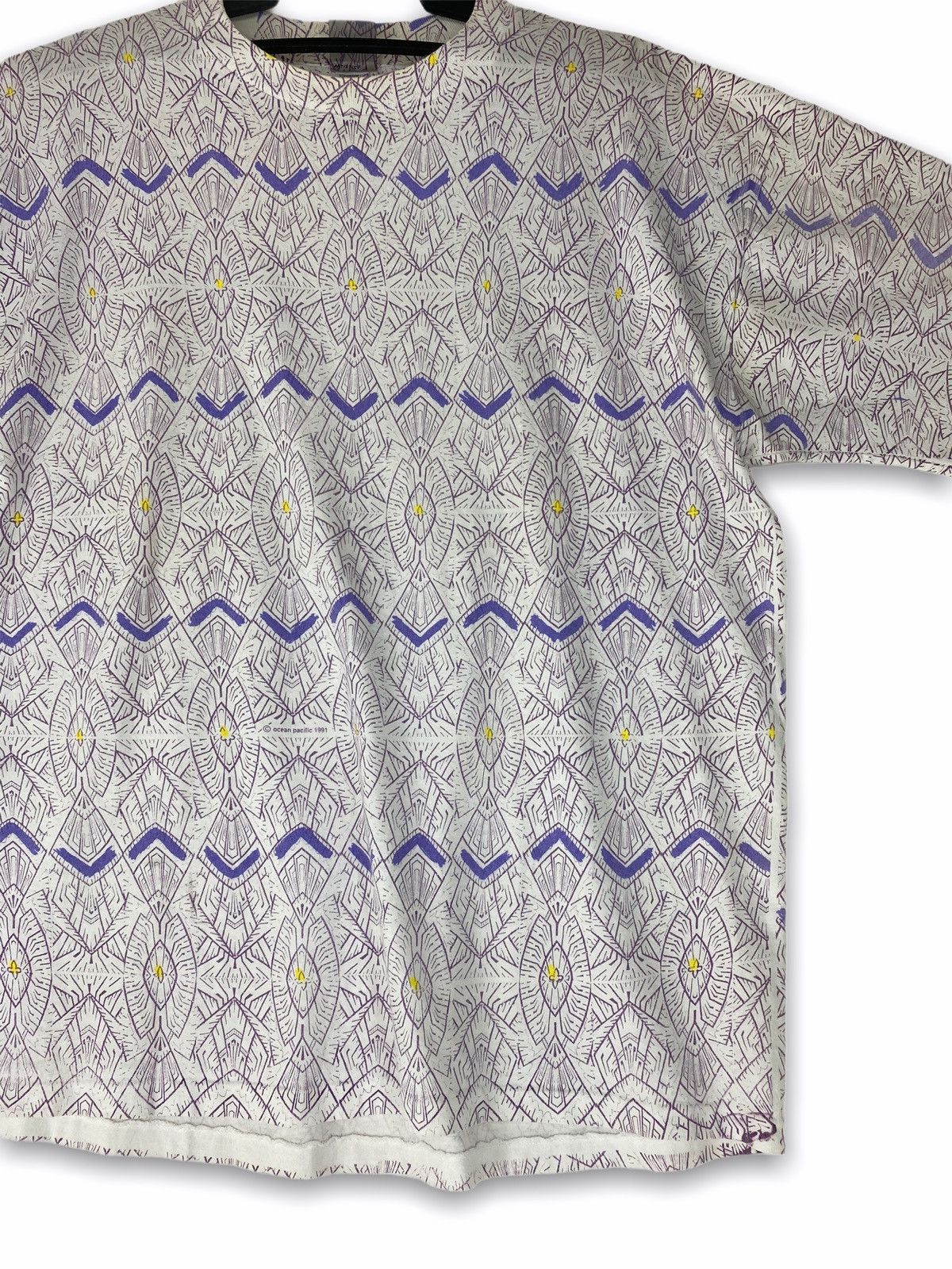 Ocean Pacific × Vintage Vintage rare 1991 Ocean Pacific fullprint Size US XL / EU 56 / 4 - 2 Thumbnail