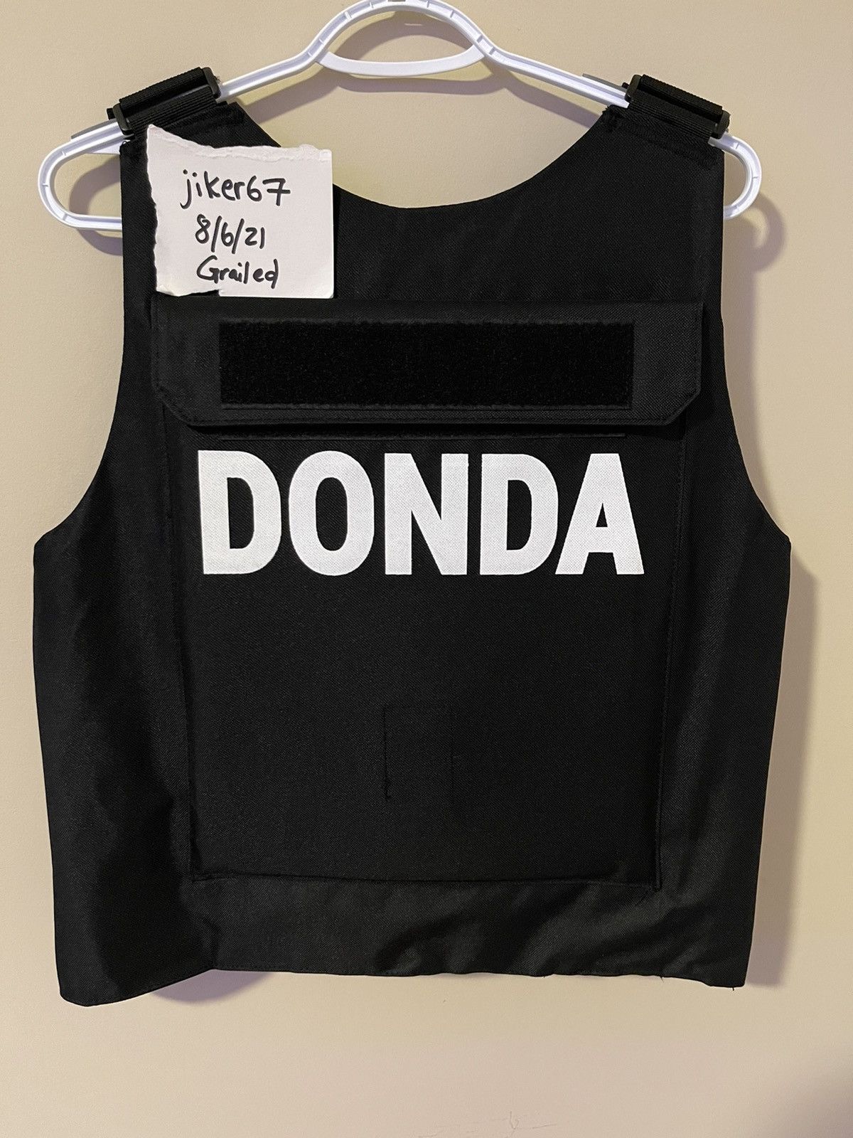 Kanye West Donda Bullet Proof Vest Grailed