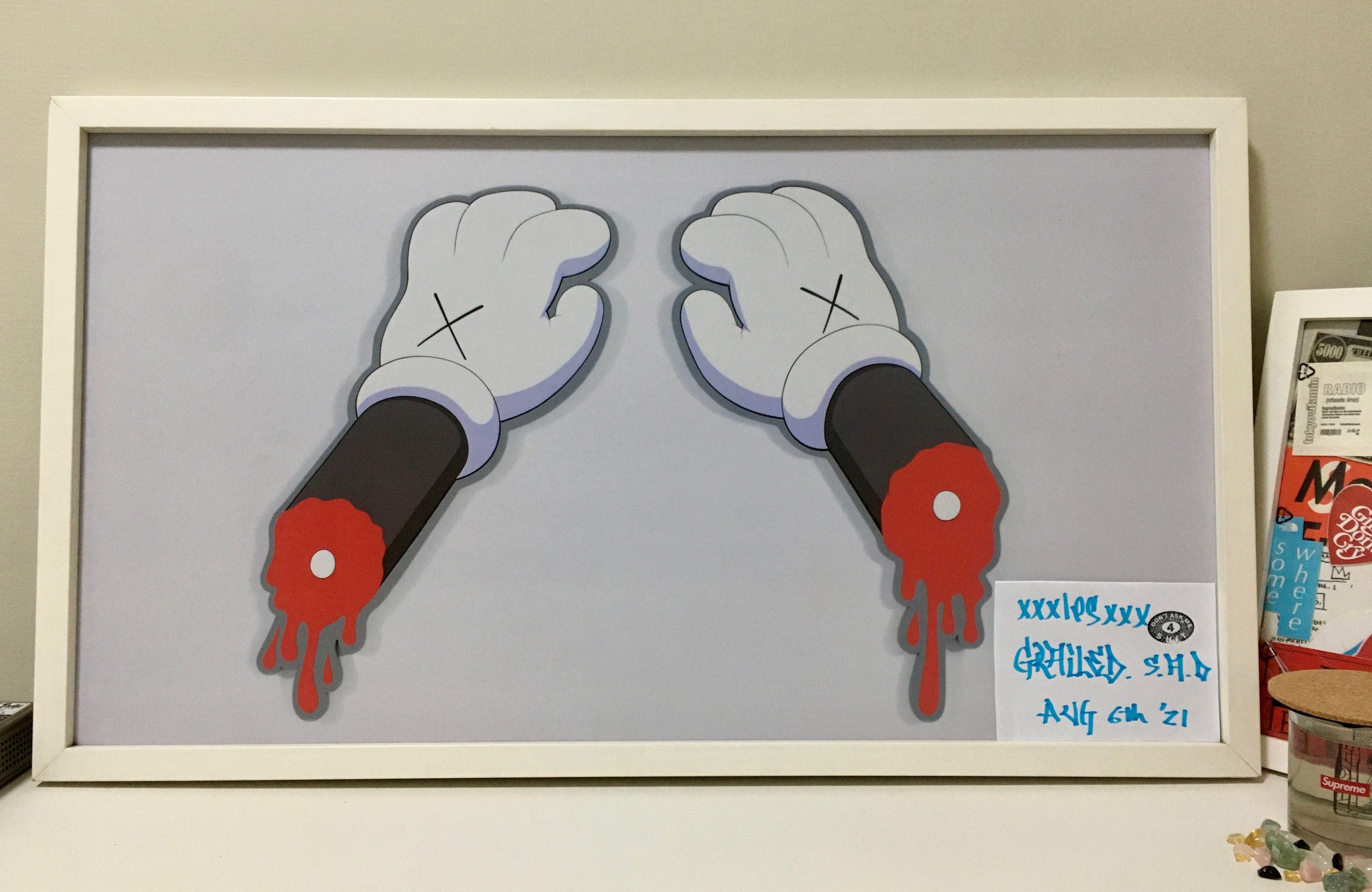The Nature of Need KAWS ポスター